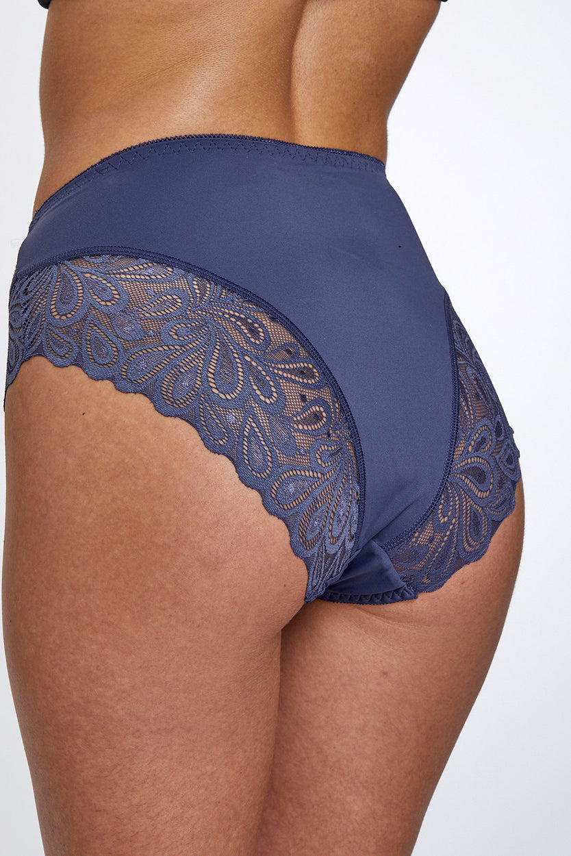 Lace Maxi תחתון מקסי בשילוב תחרה