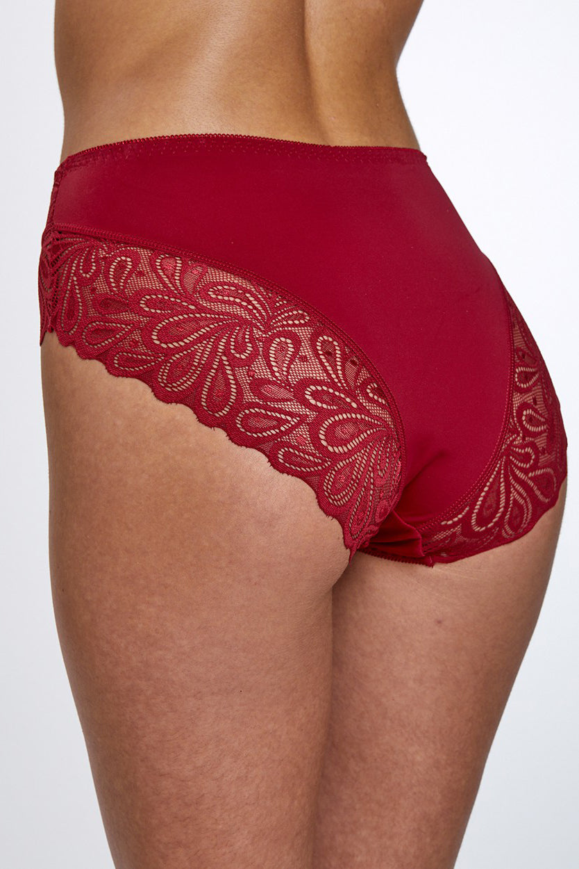 Lace Maxi תחתון מקסי בשילוב תחרה