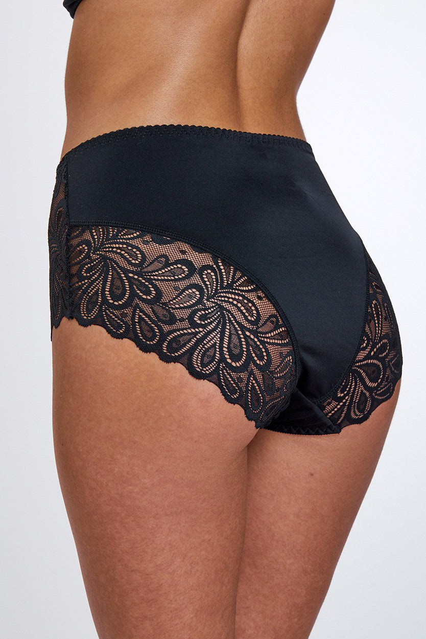 Lace Maxi תחתון מקסי בשילוב תחרה