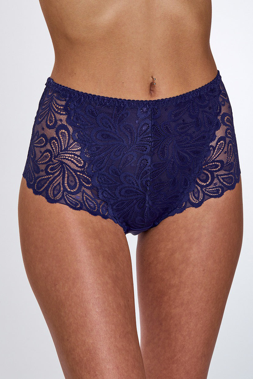 Lace Maxi תחתון מקסי בשילוב תחרה