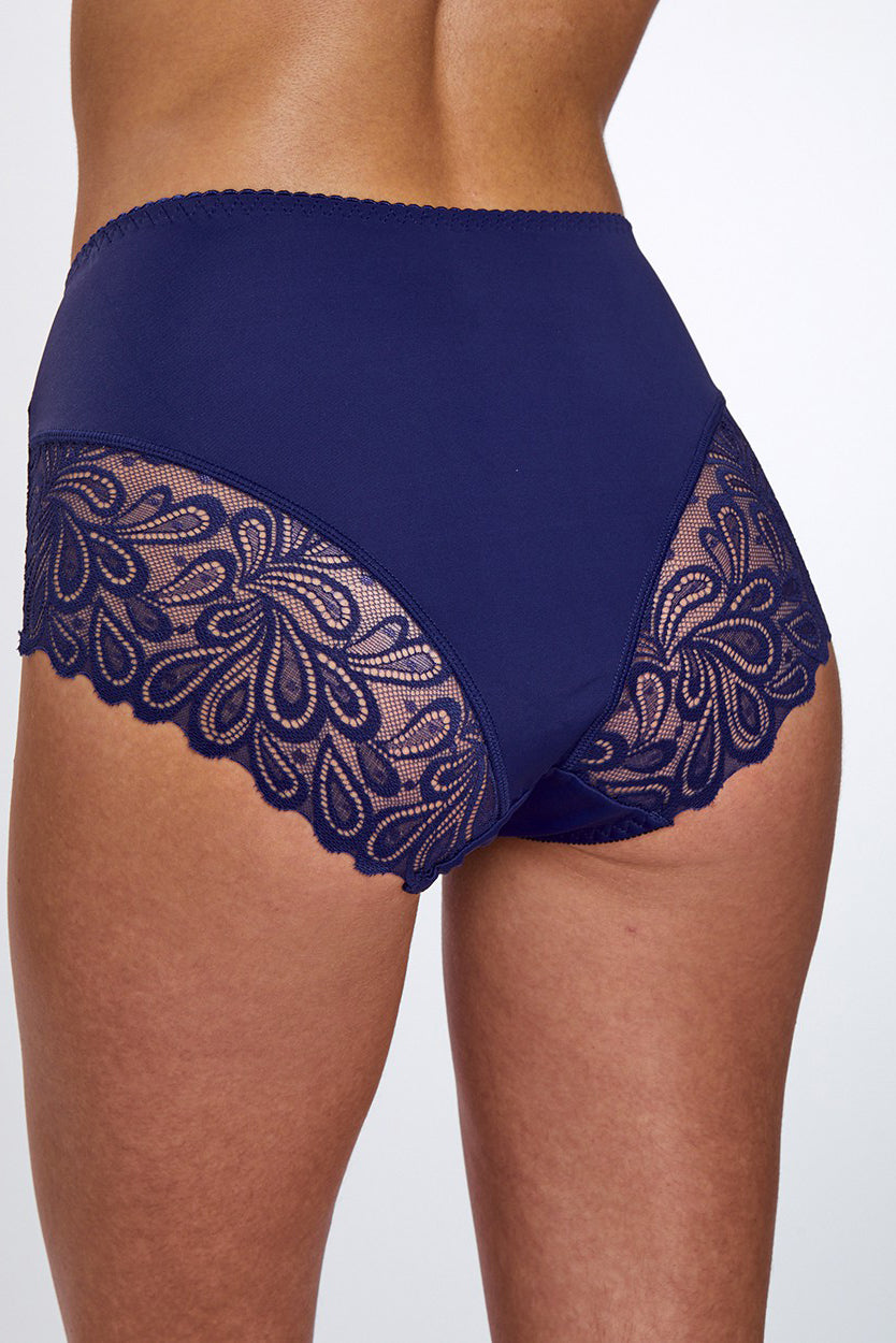 Lace Maxi תחתון מקסי בשילוב תחרה