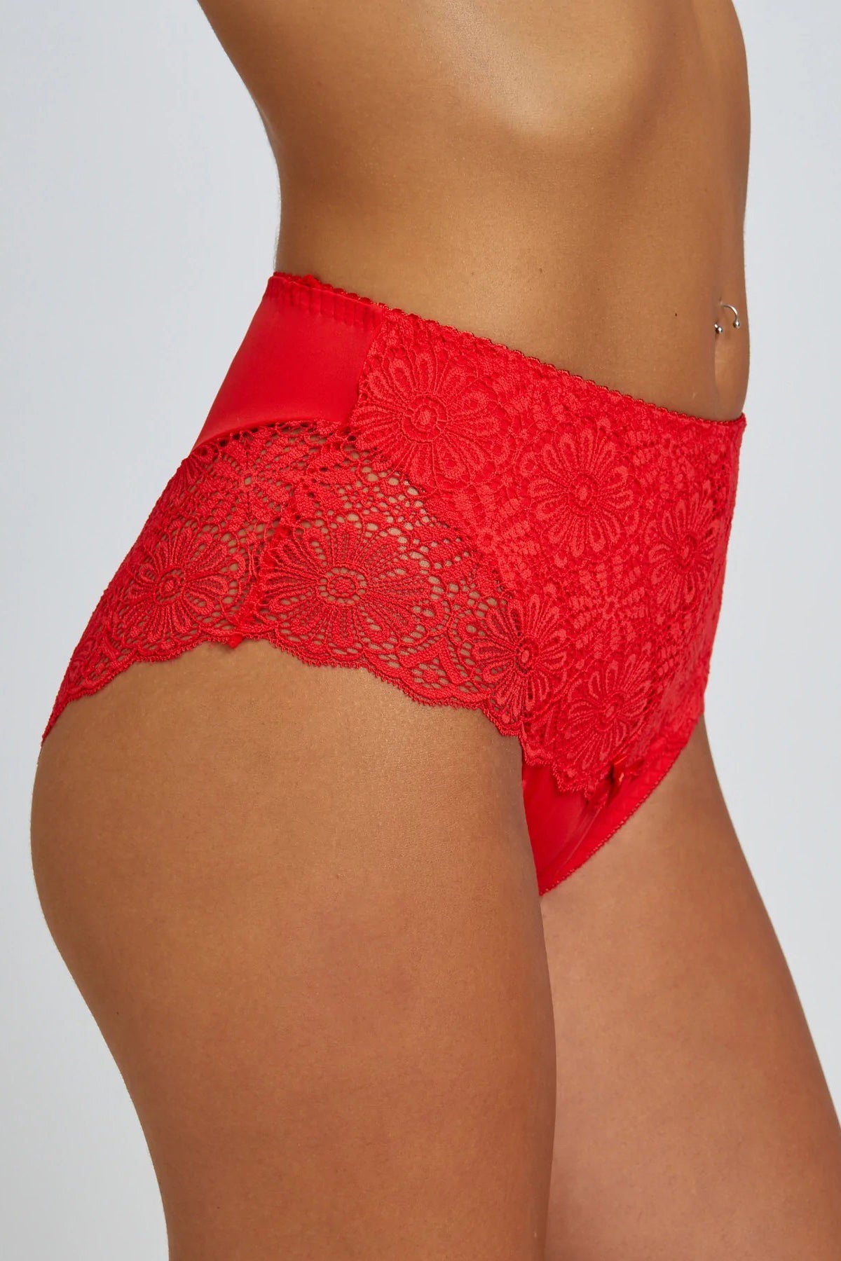 תחתון מקסי בשילוב תחרה