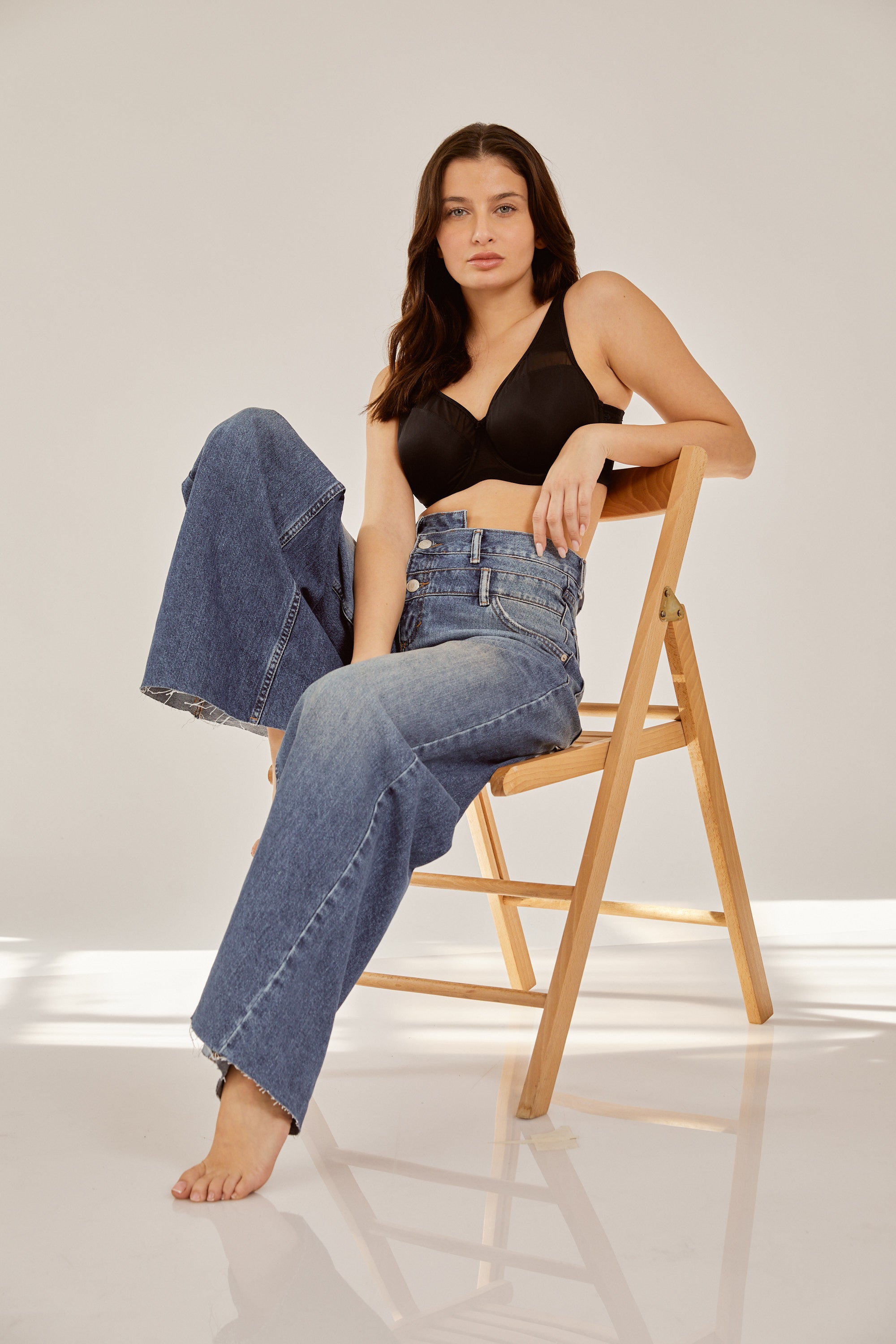 חזיית מינימייזר ללא ריפוד