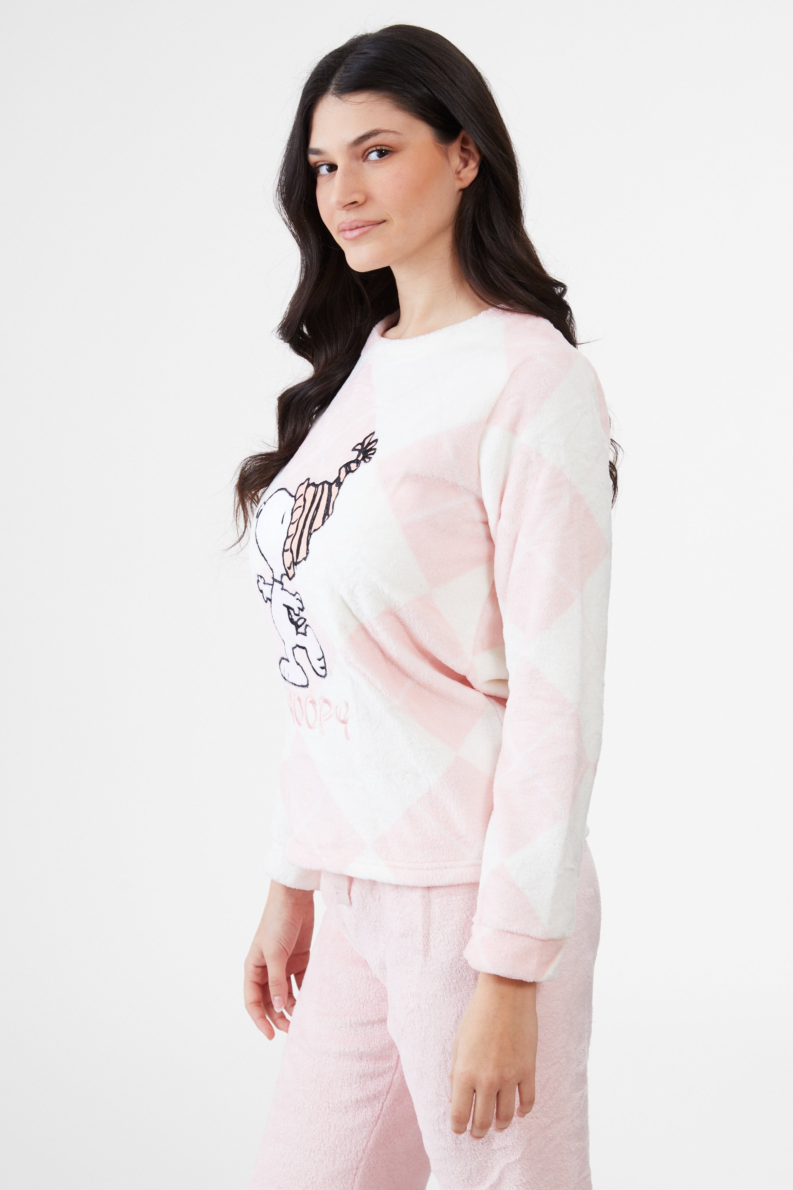 פיג`מה סנופי עם כובע פלאפי