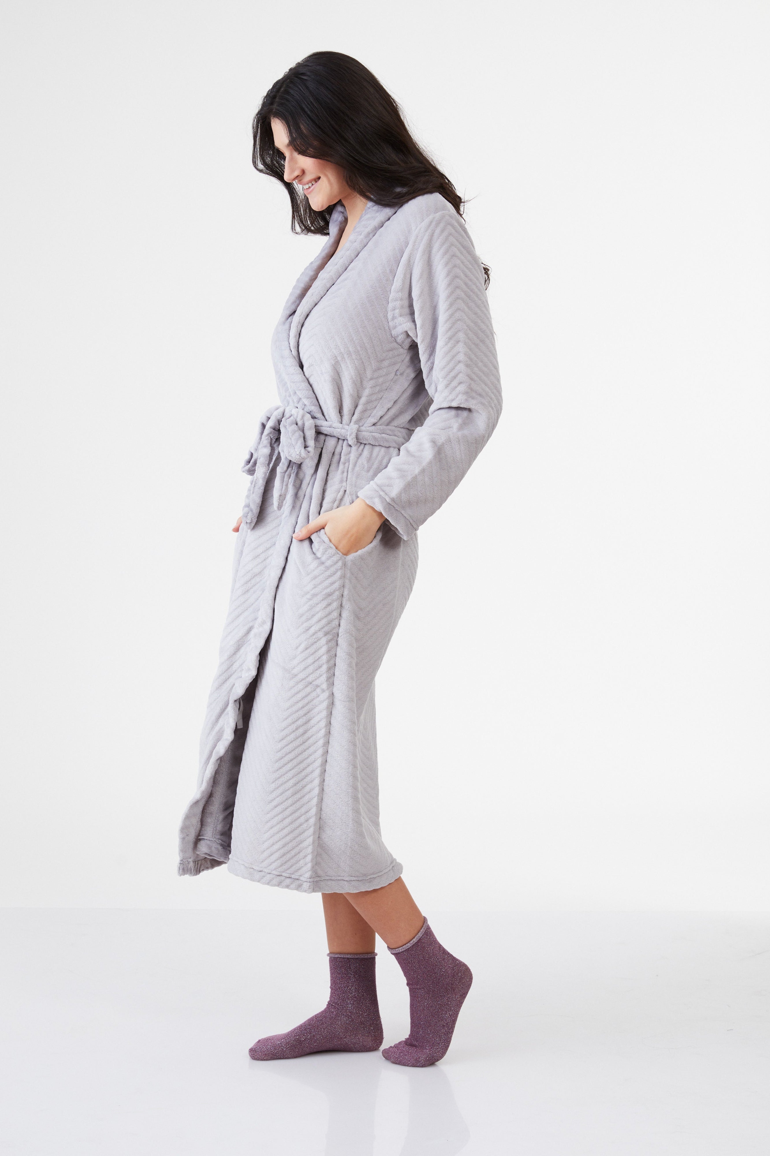 חלוק פלאפי זיגזג