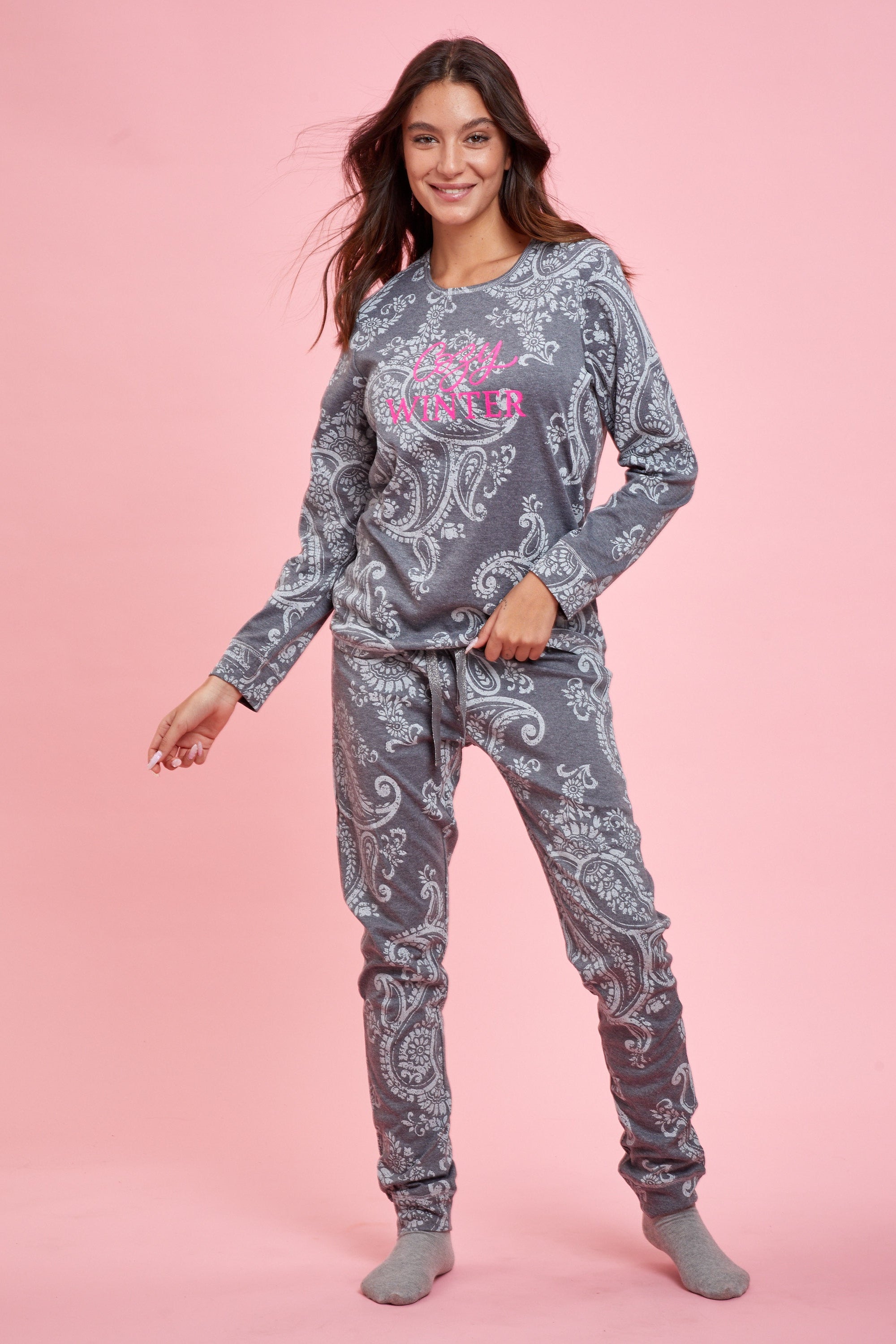 סט פיג'מה אינטרלוק