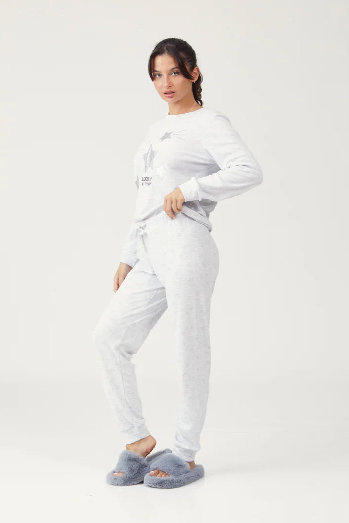 סט פיג'מה כוכבים אינטרלוק