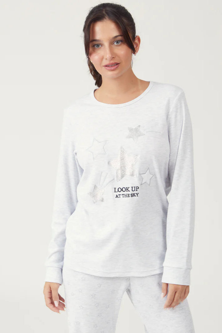 סט פיג'מה כוכבים אינטרלוק