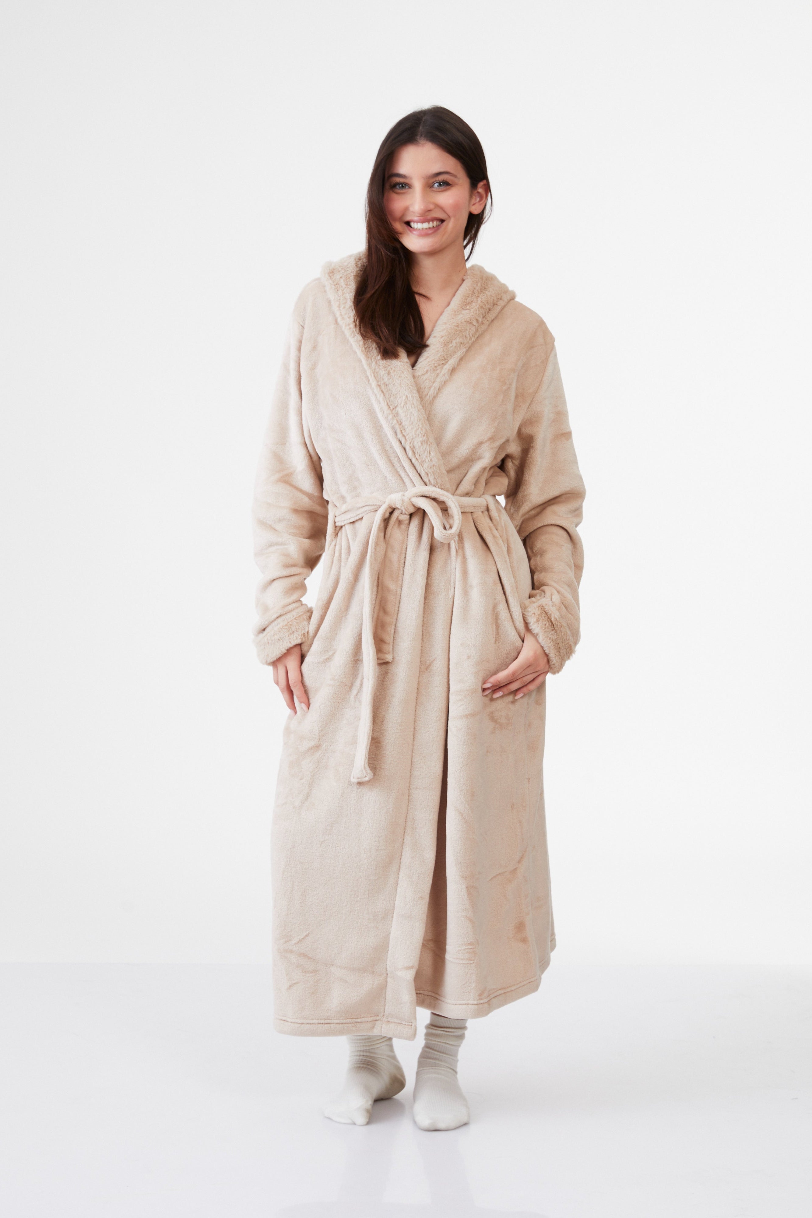 חלוק פלאפי ארוך