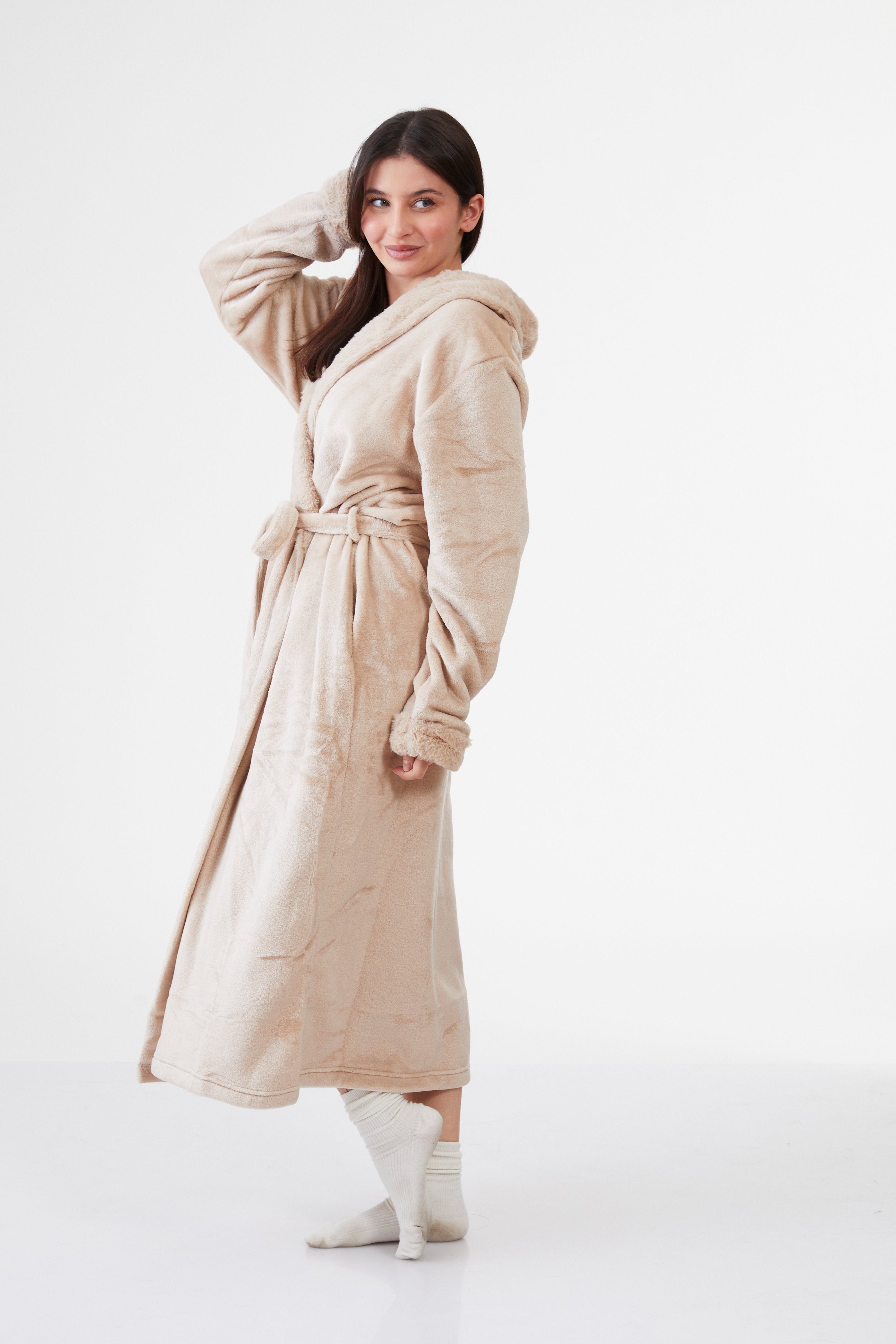 חלוק פלאפי ארוך