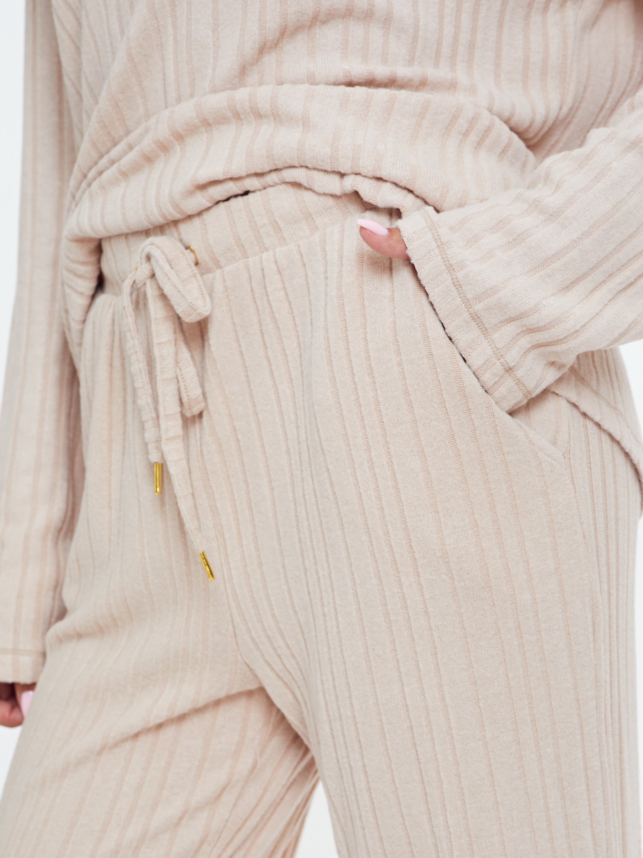 פיג'מה קלאסית ריב ויסקוזה