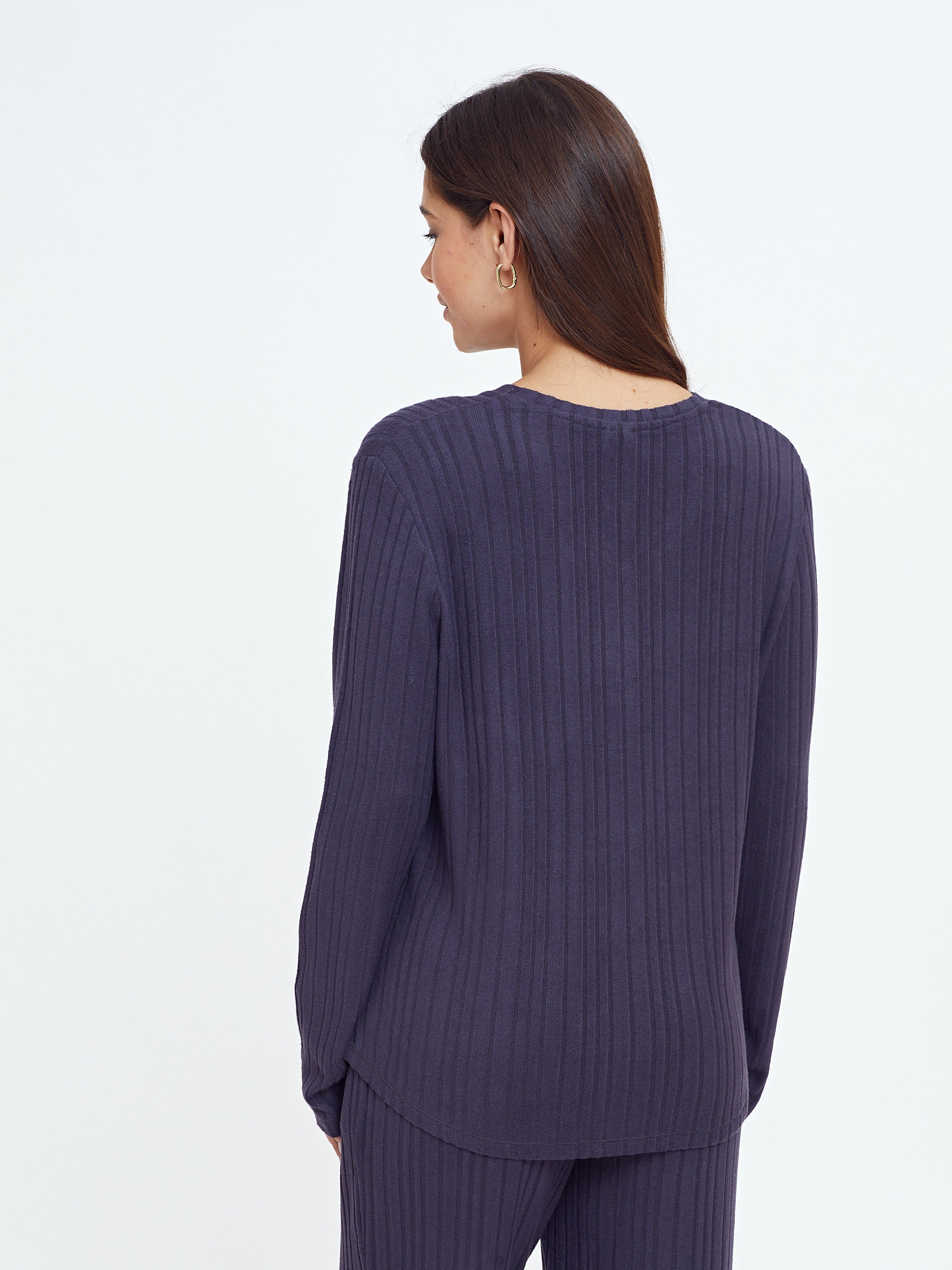 פיג'מה קלאסית ריב ויסקוזה