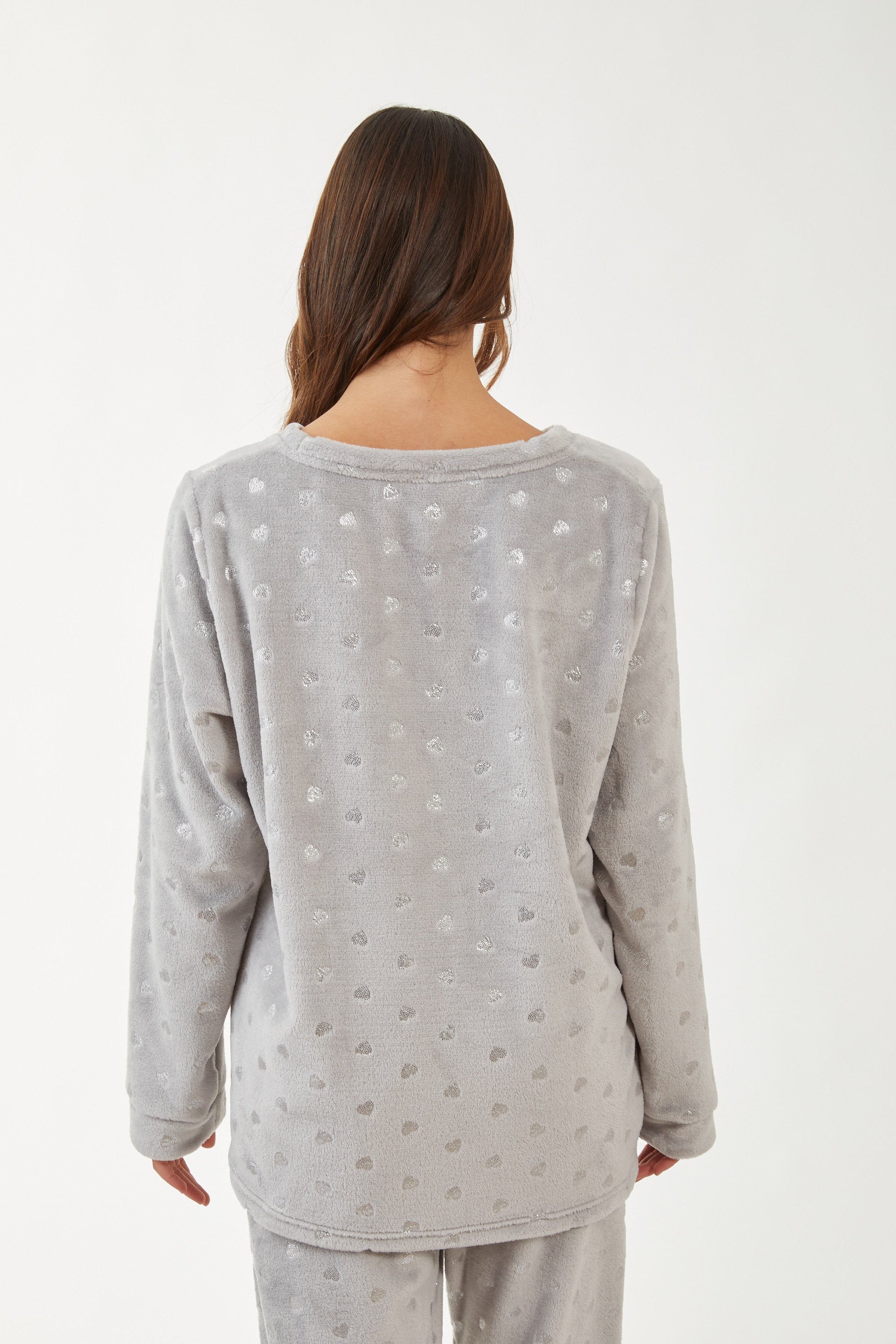 פיג'מת לבבות נצנצים פלאפי