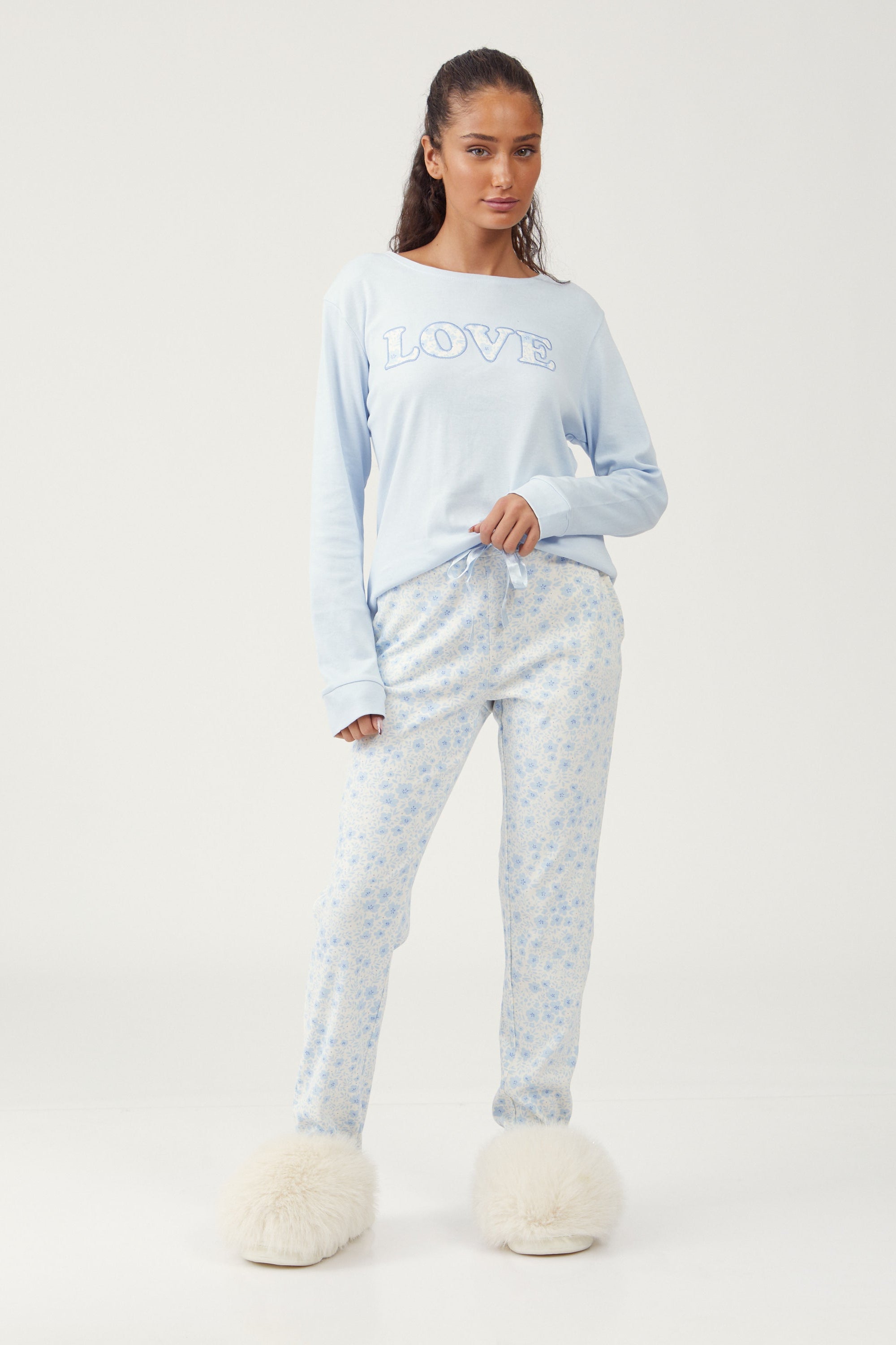 סט פיג'מת אינטרלוק