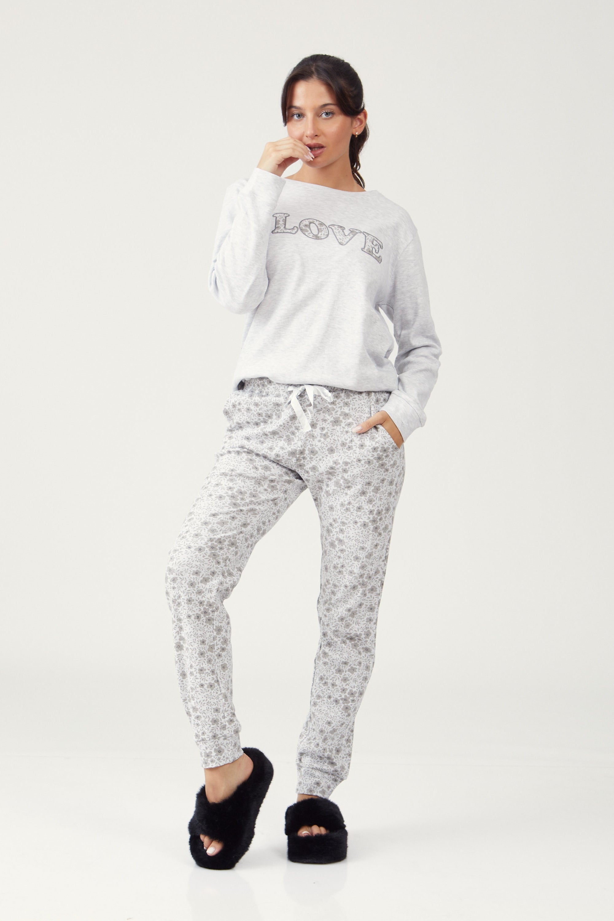 סט פיג'מת אינטרלוק