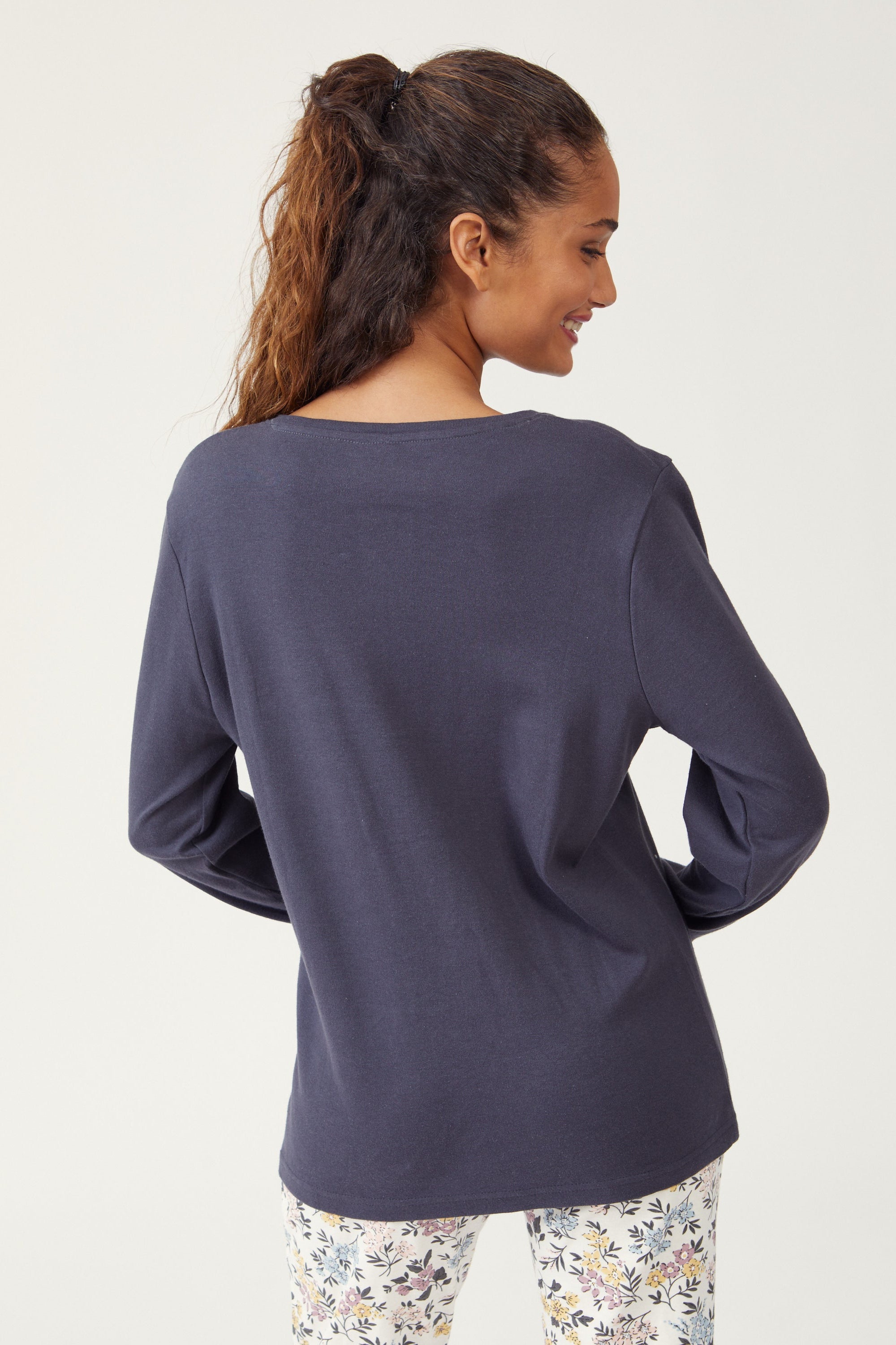 פיג'מת אינטרלוק 100% כותנה