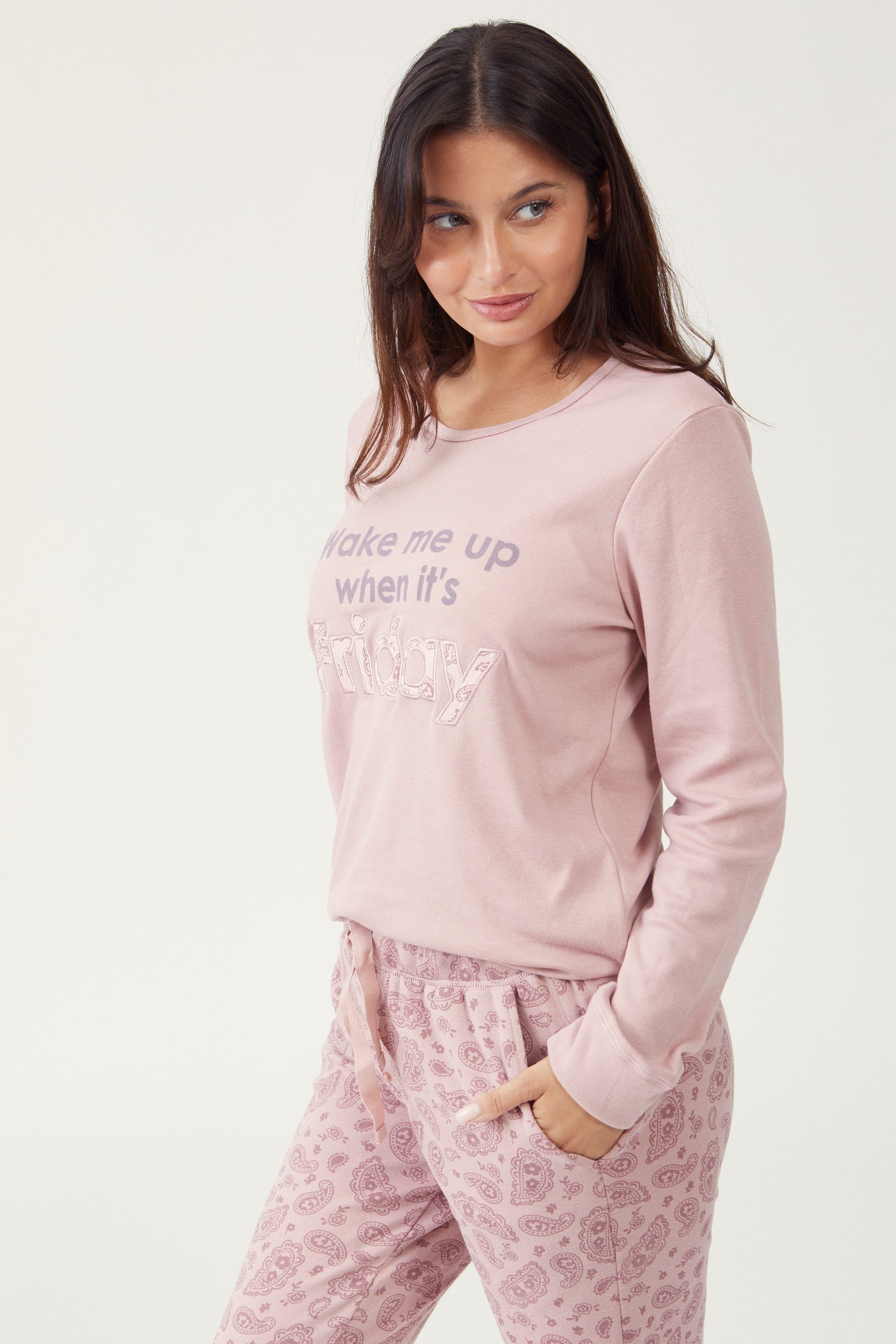 סט פיג'מה דקה אינטרלוק