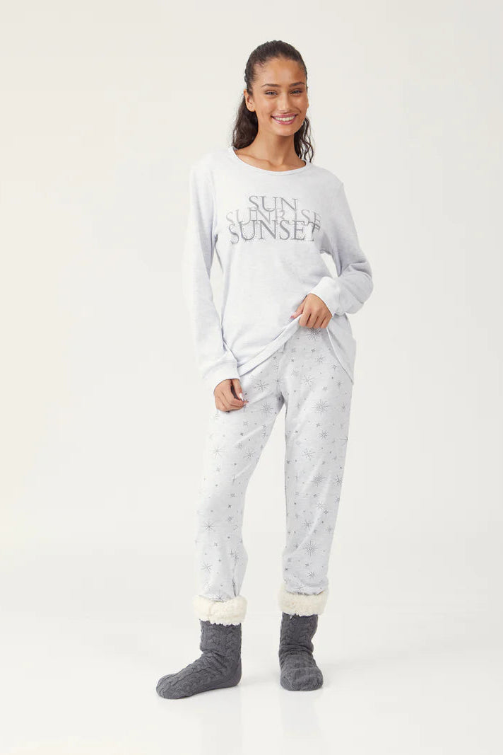 סט פיג'מה אינטרלוק