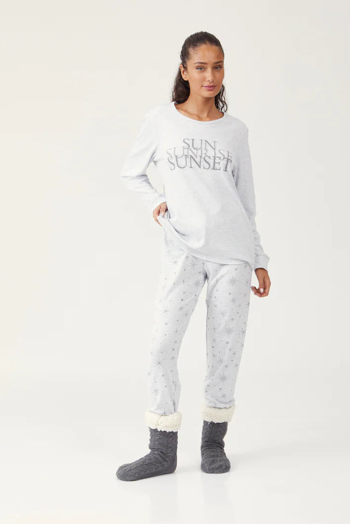 סט פיג'מה אינטרלוק