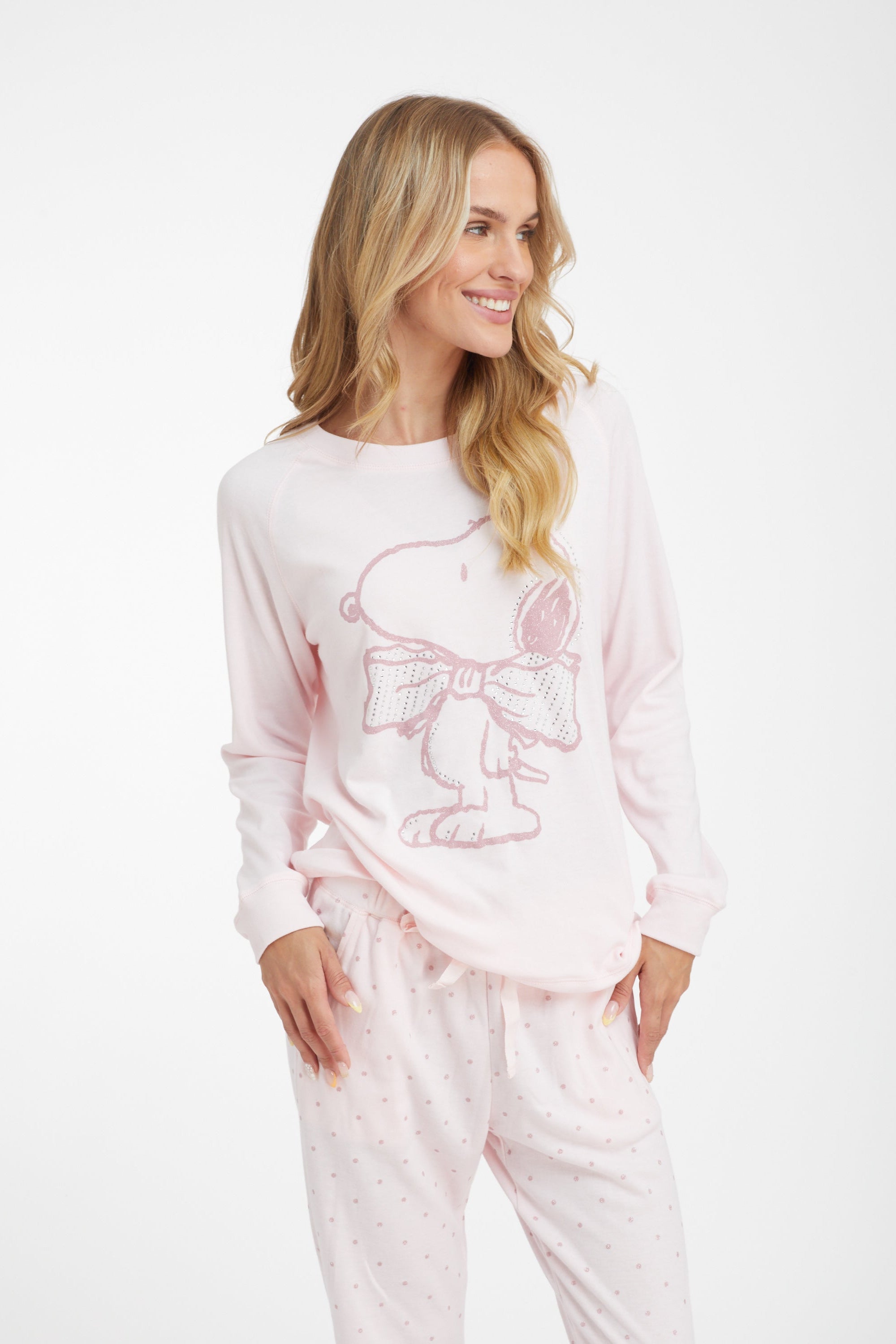 סט פיג'מה סנופי אינטרלוק