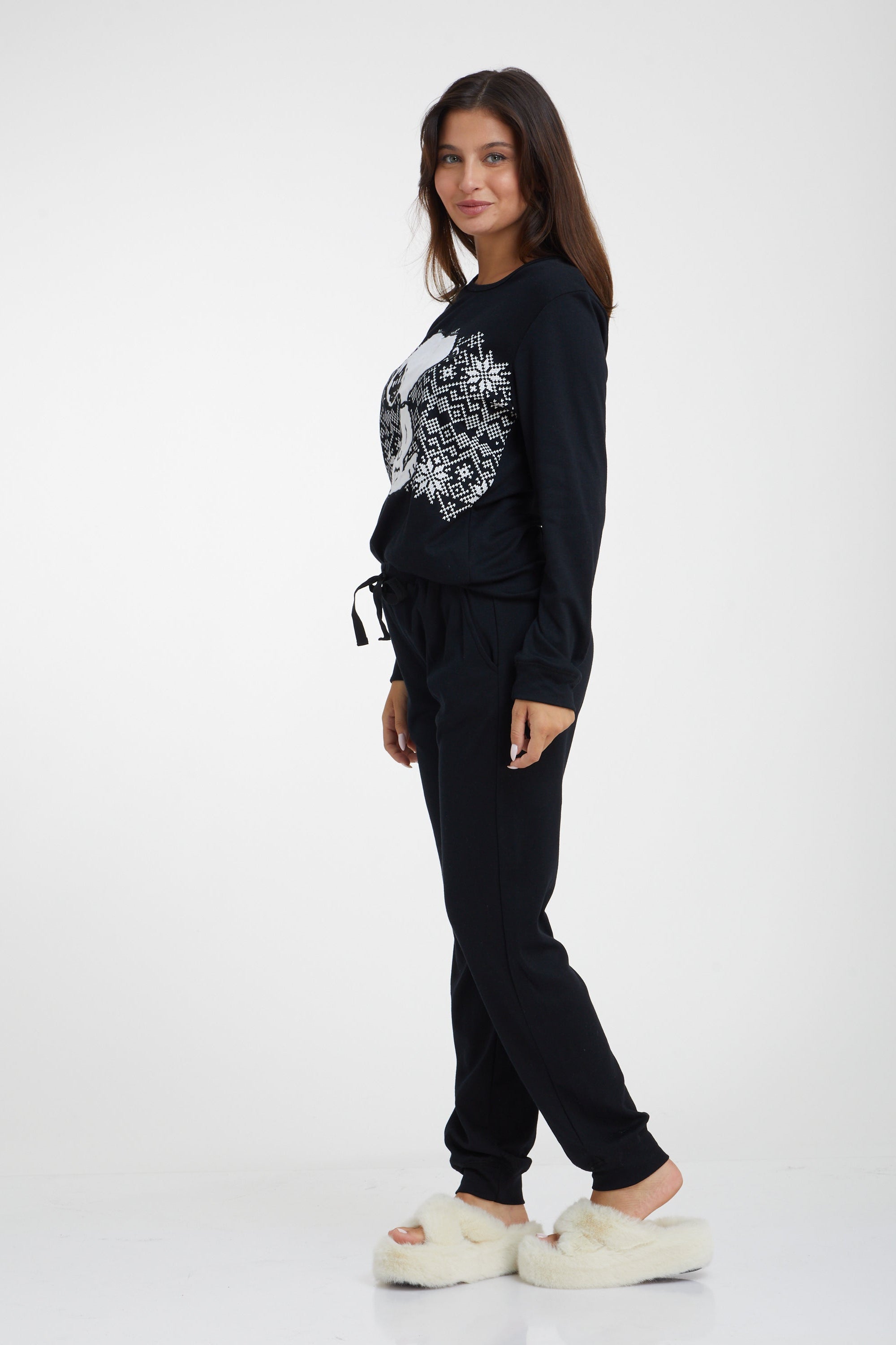 Snoopy Interlock סט פיג'מה סנופי אינטרלוק