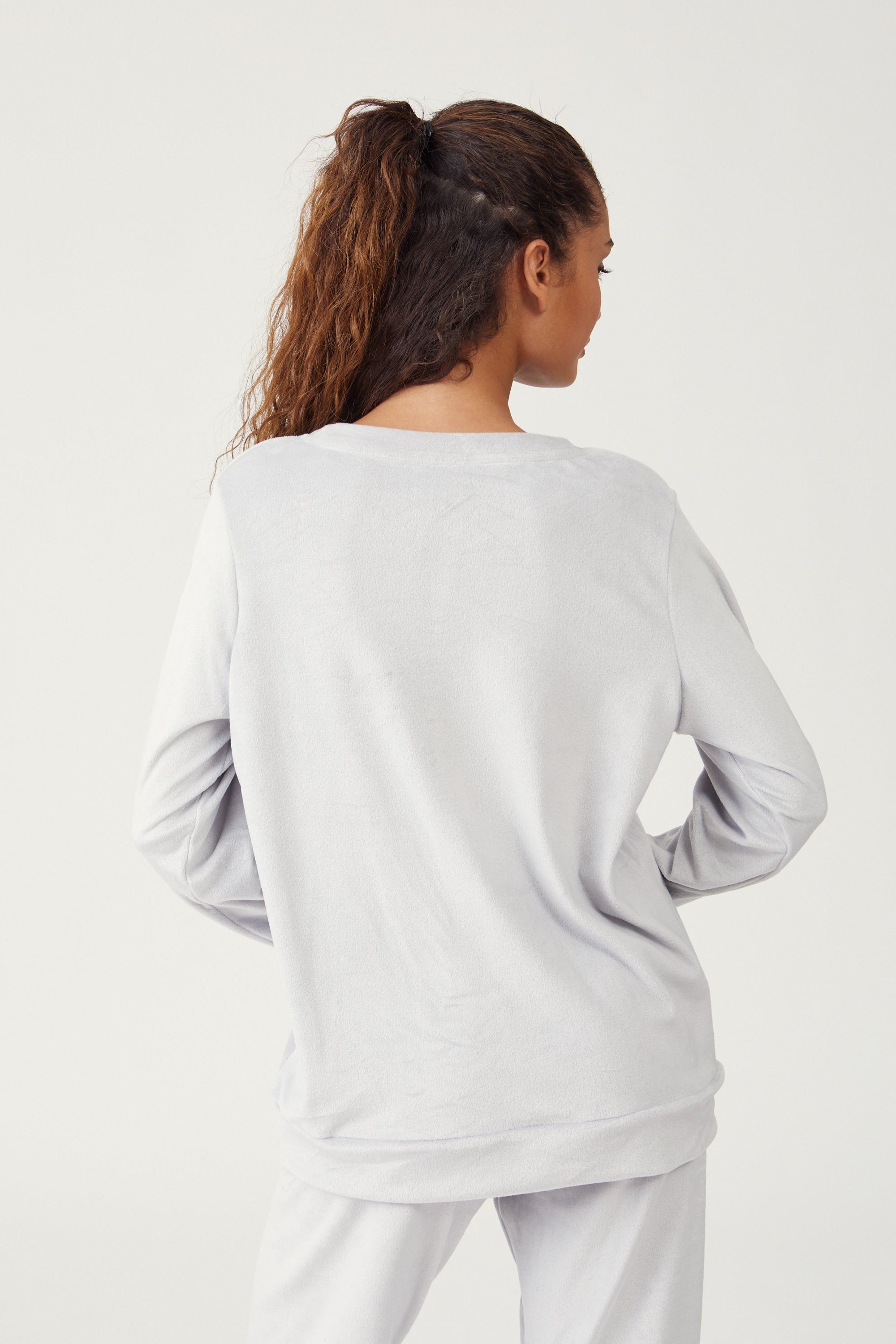 סט פיג'מה סנופי קטיפה