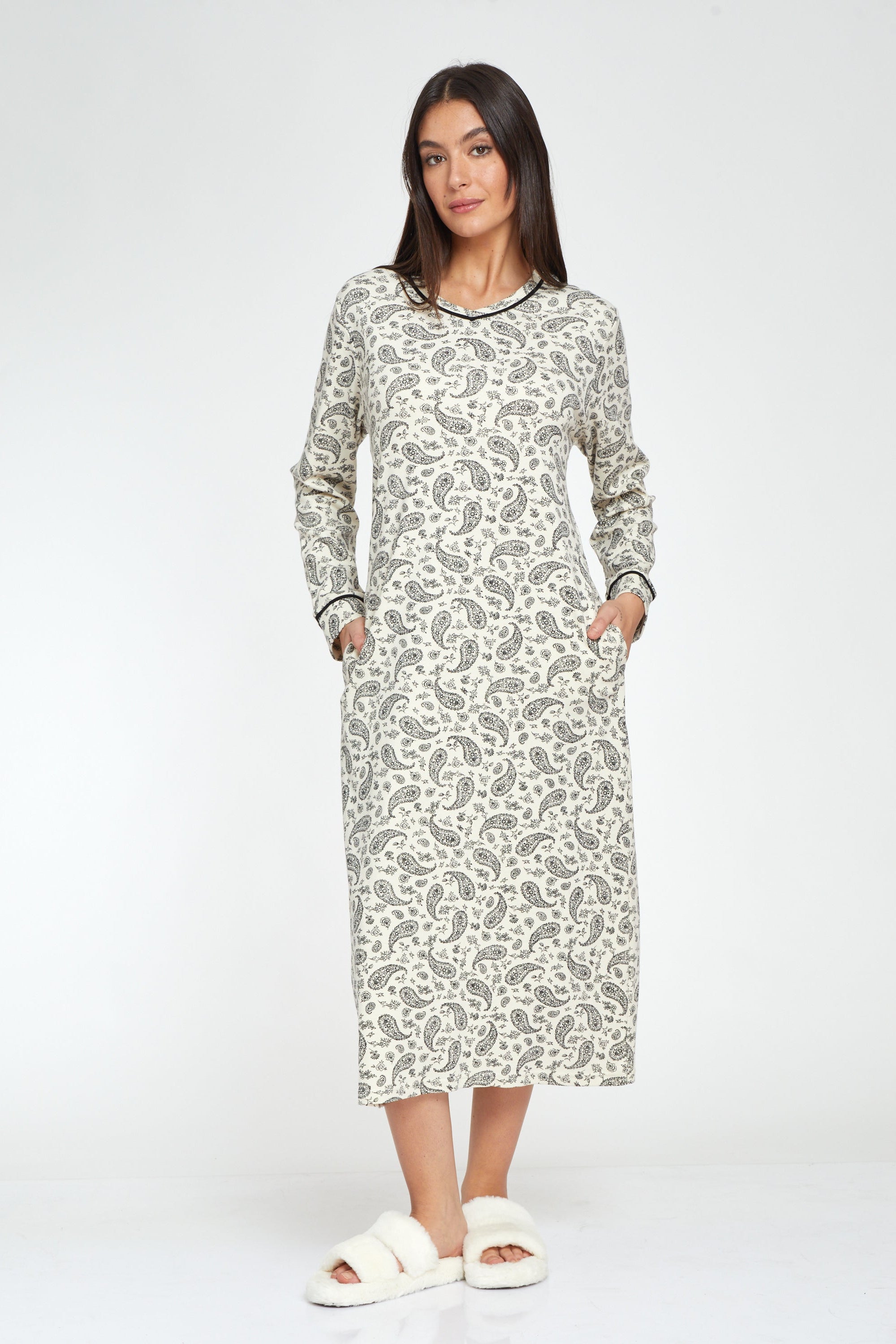 כותונת לילה פייסלי