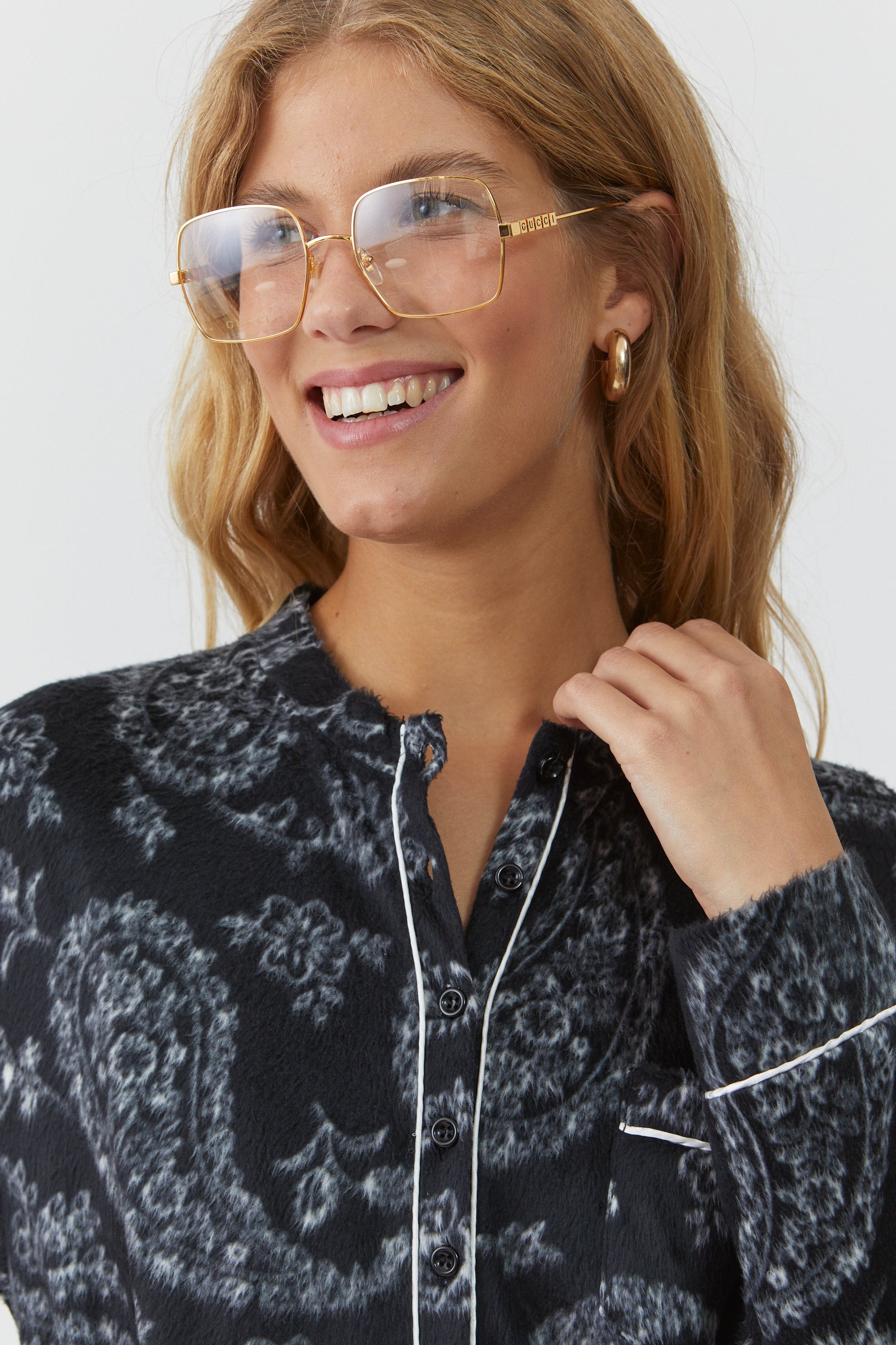 כותנת לילה פייזלי מינק