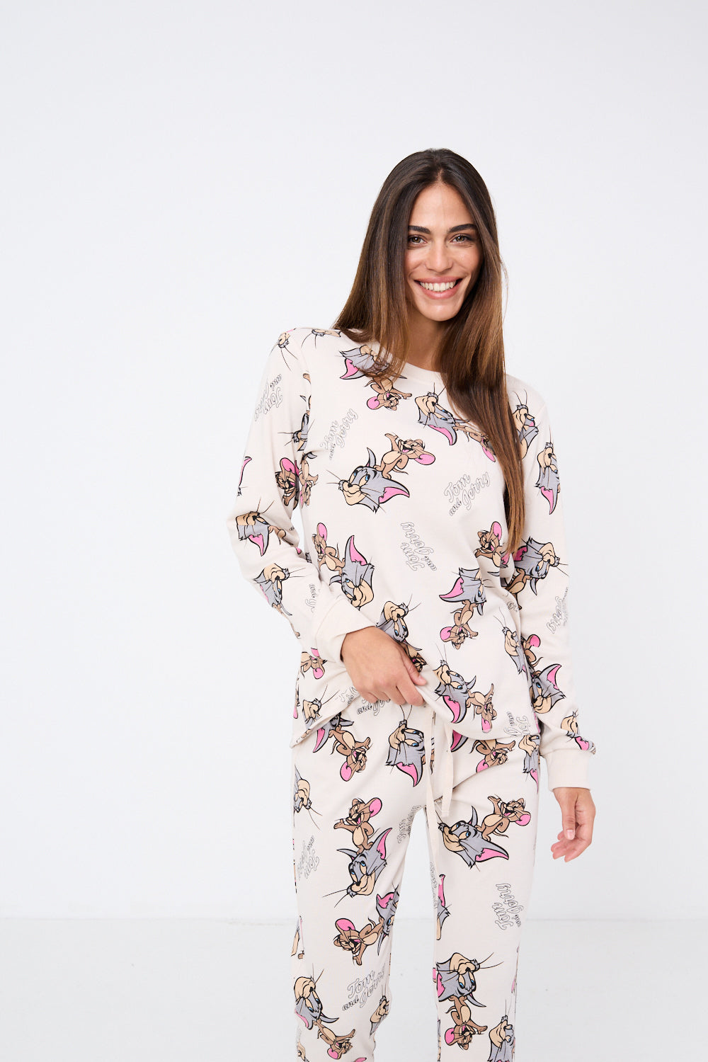 סט פיג'מה חורף דמויות