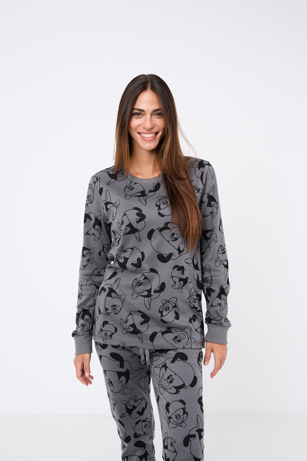 סט פיג'מה חורף דמויות