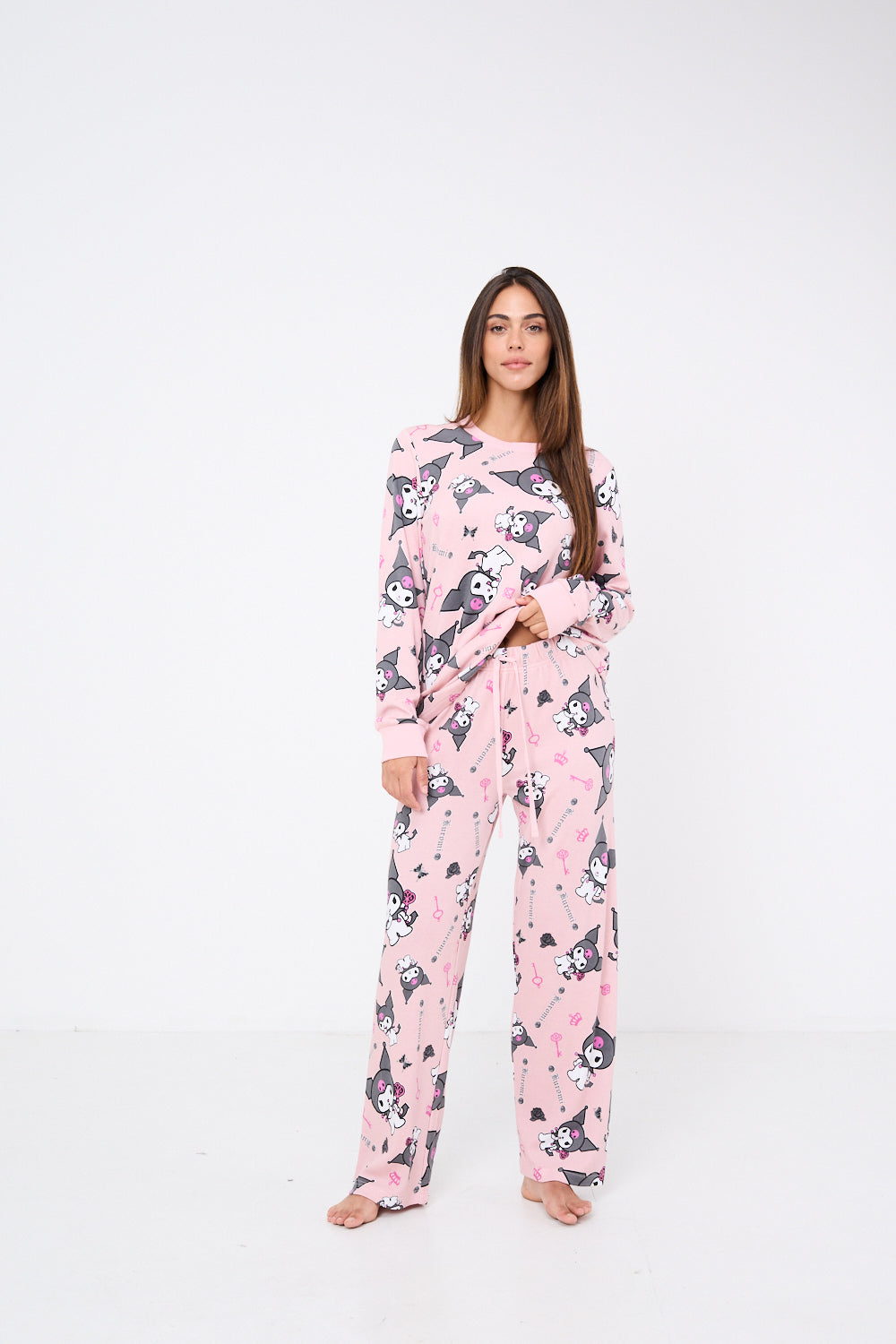 סט פיג'מה חורף דמויות