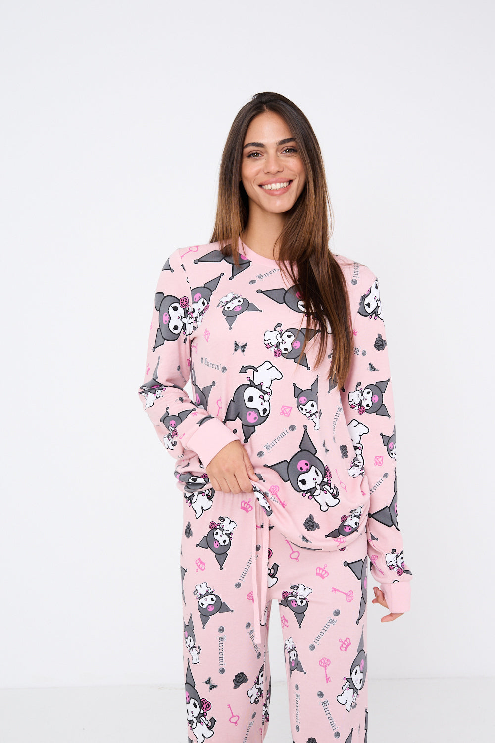 סט פיג'מה חורף דמויות