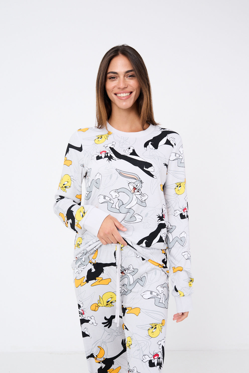 סט פיג'מה חורף דמויות