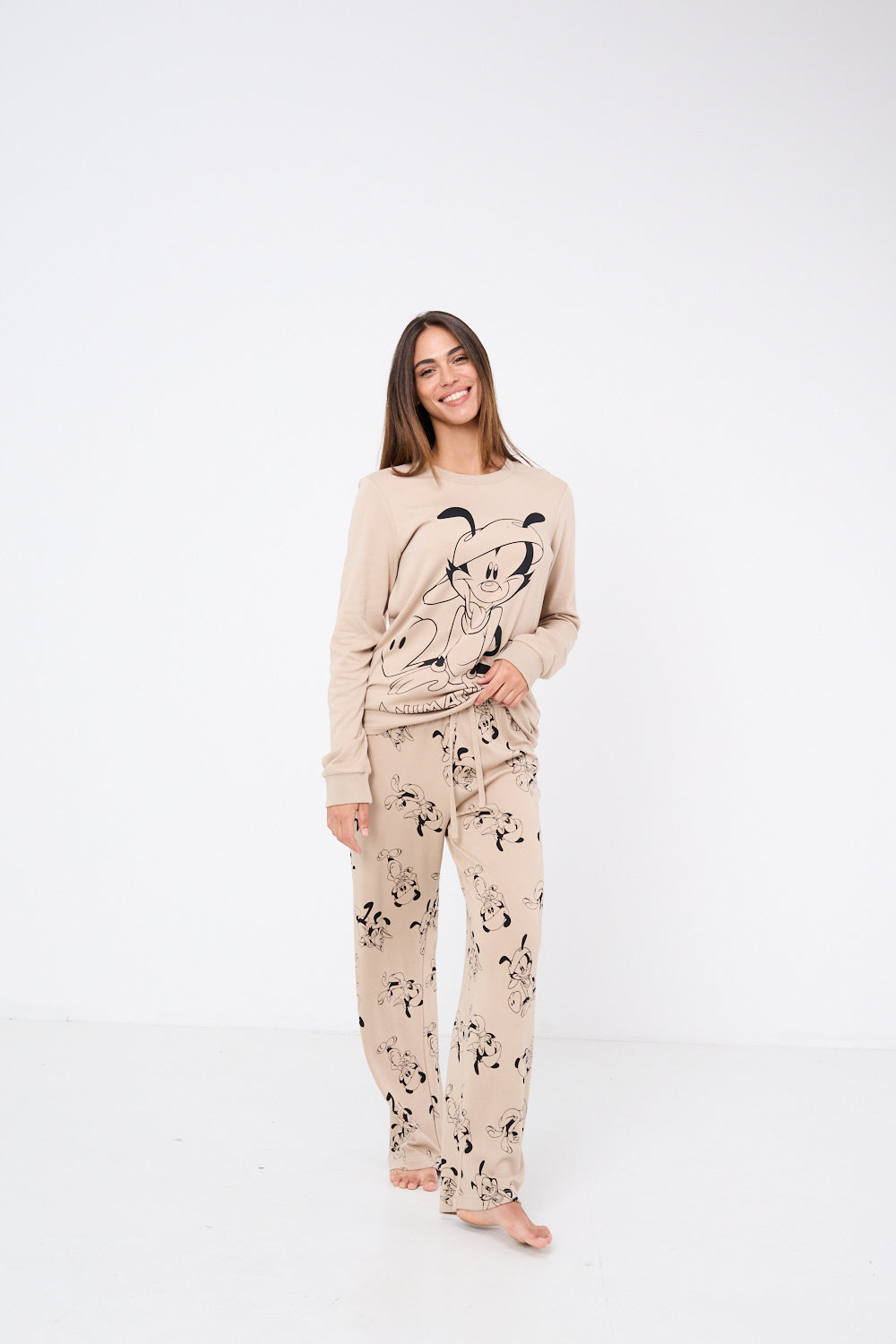 סט פיג'מה חורף דמויות