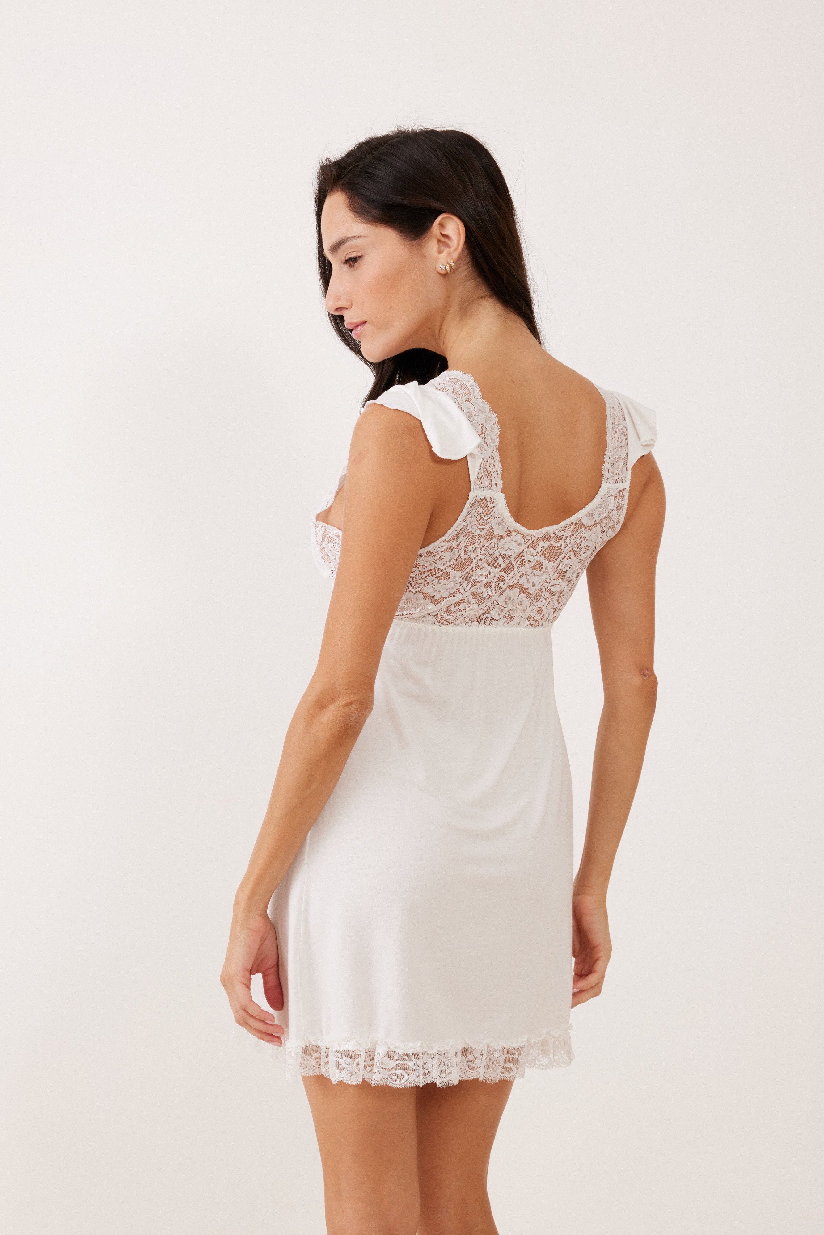 כותונת ויסקוזה תחרה