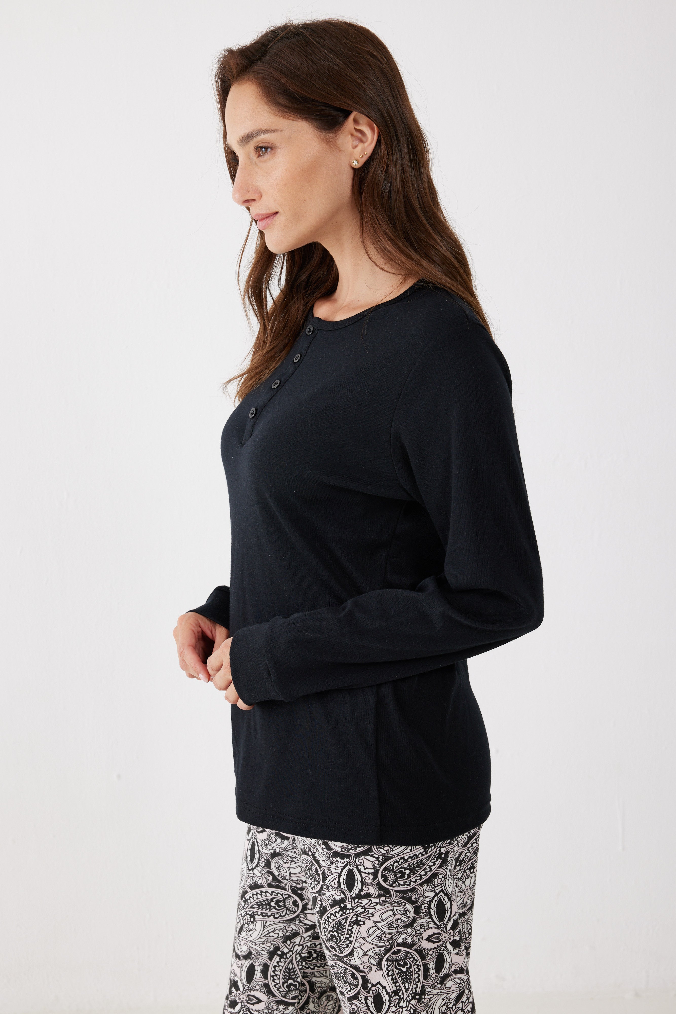 סט פיג'מת אינטרלוק