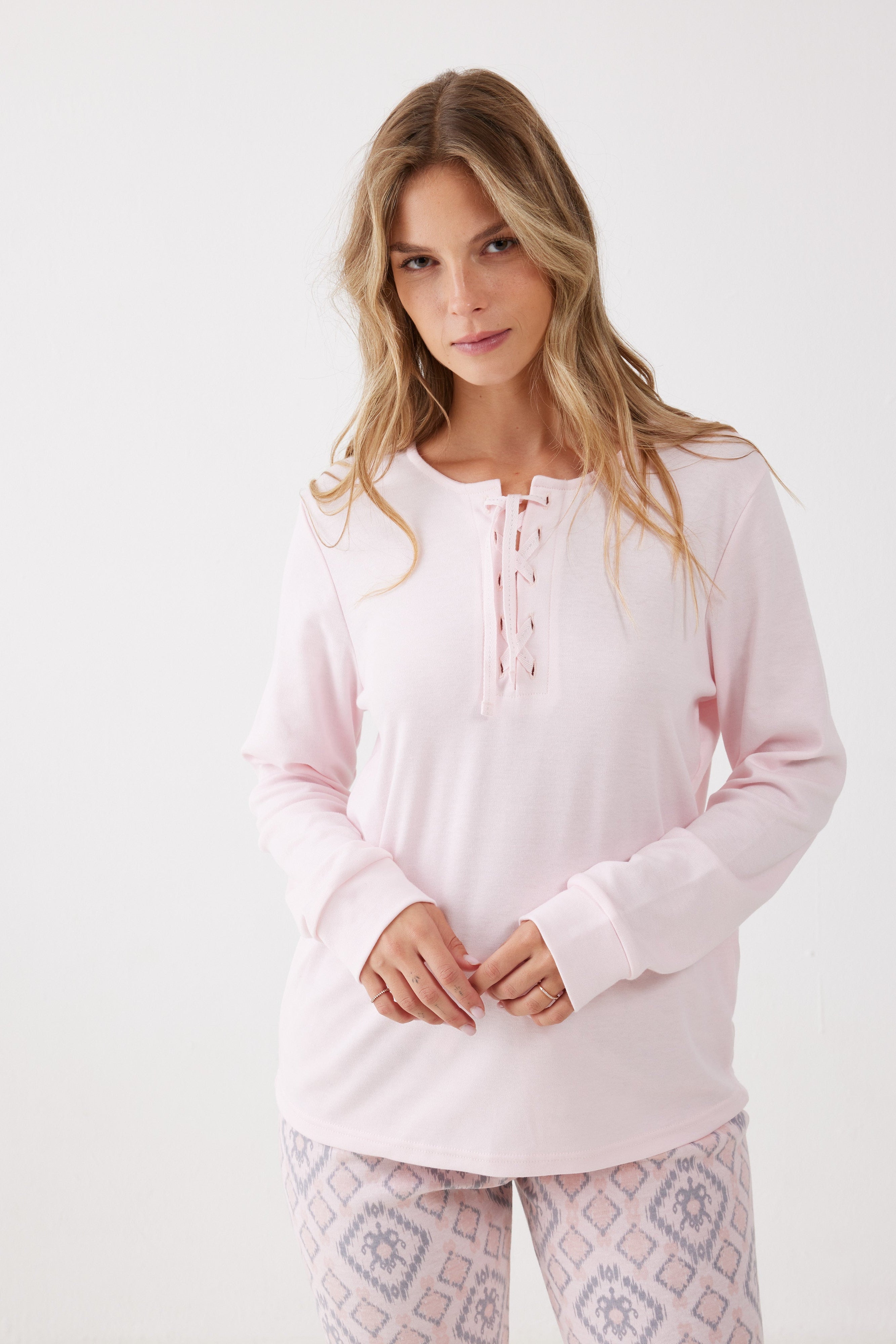 סט פיג'מה אינטרלוק