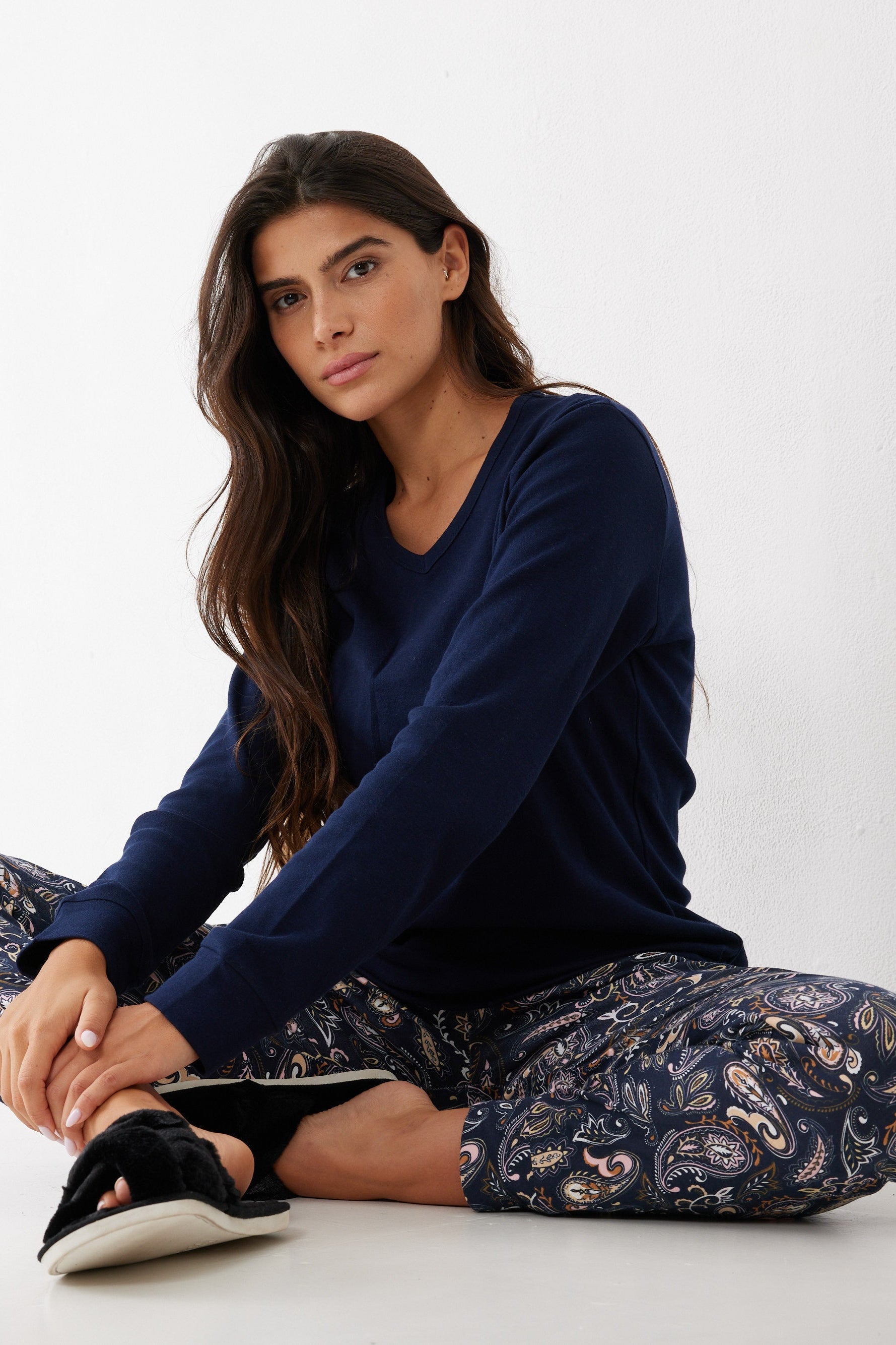 סט פיג'מה דקה 100% כותנה