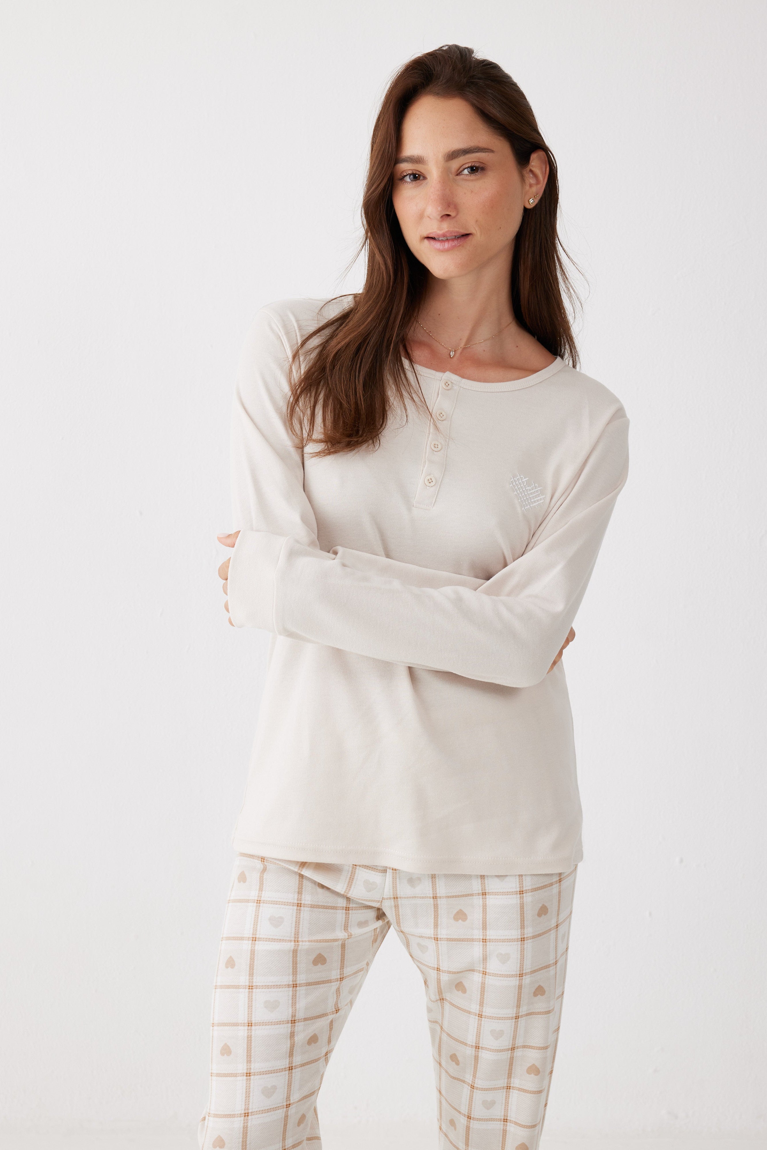 סט פיג'מה אינטרלוק