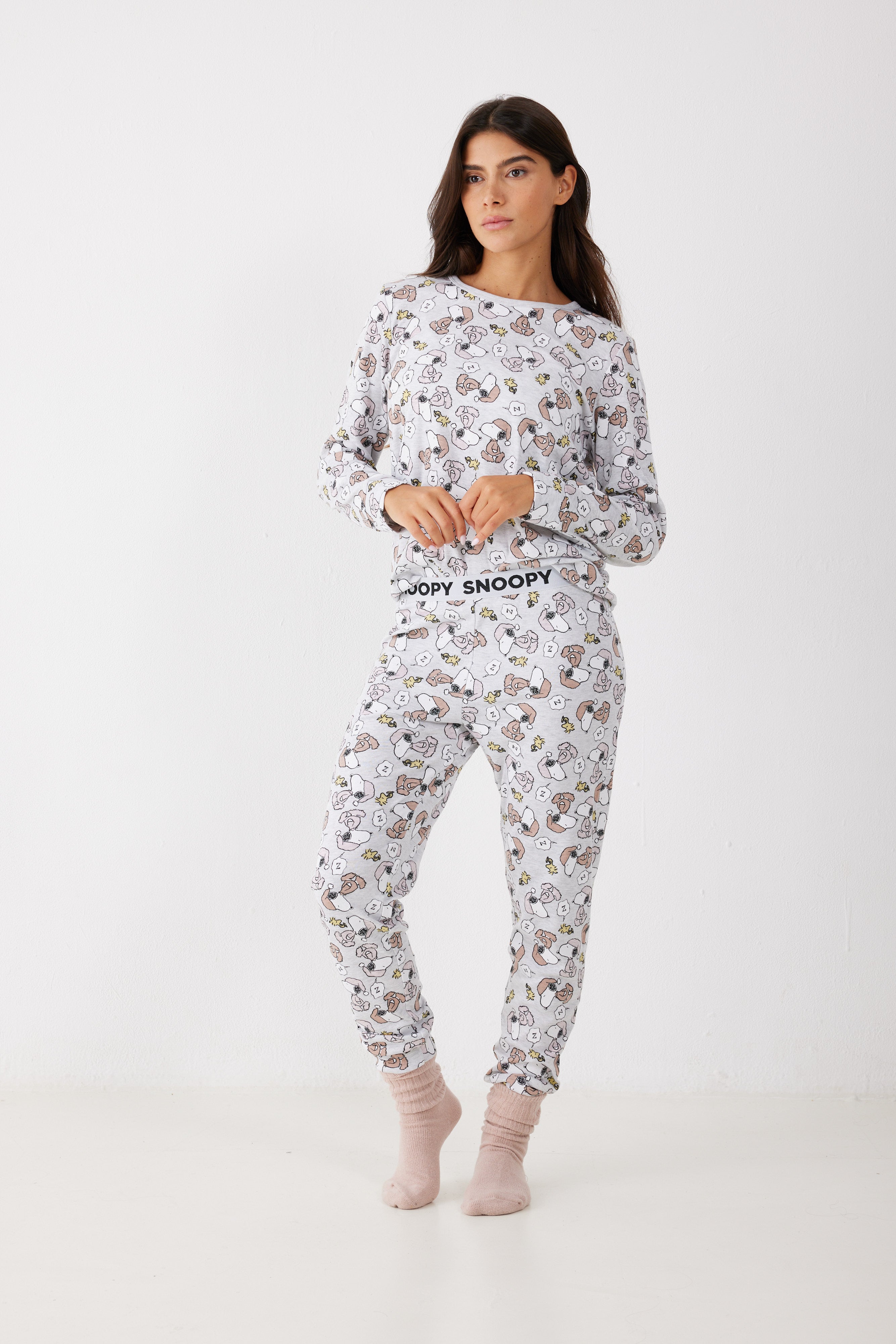 סט פיג'מה סנופי אינטרלוק