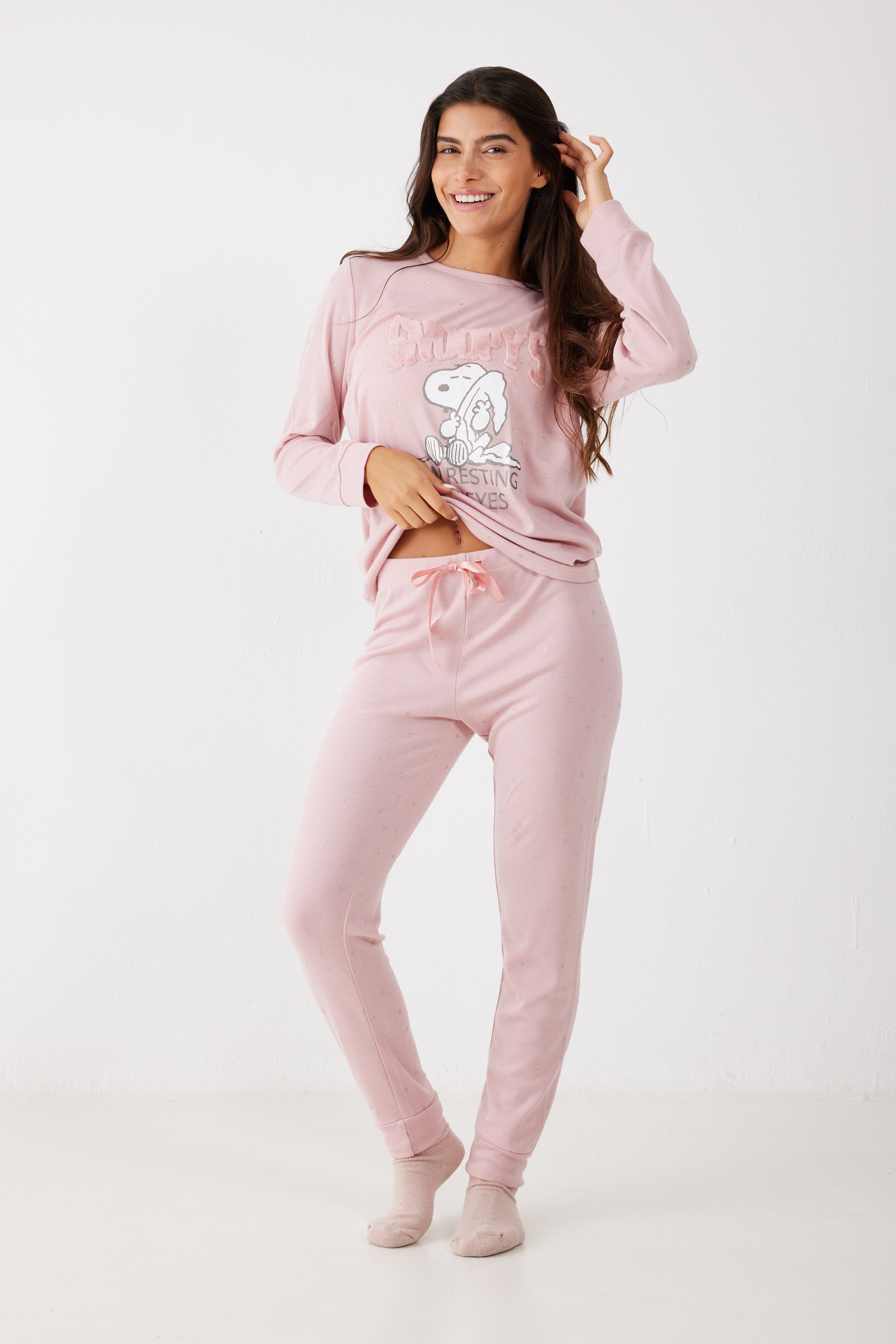 פיג'מה סנופי אינטרלוק