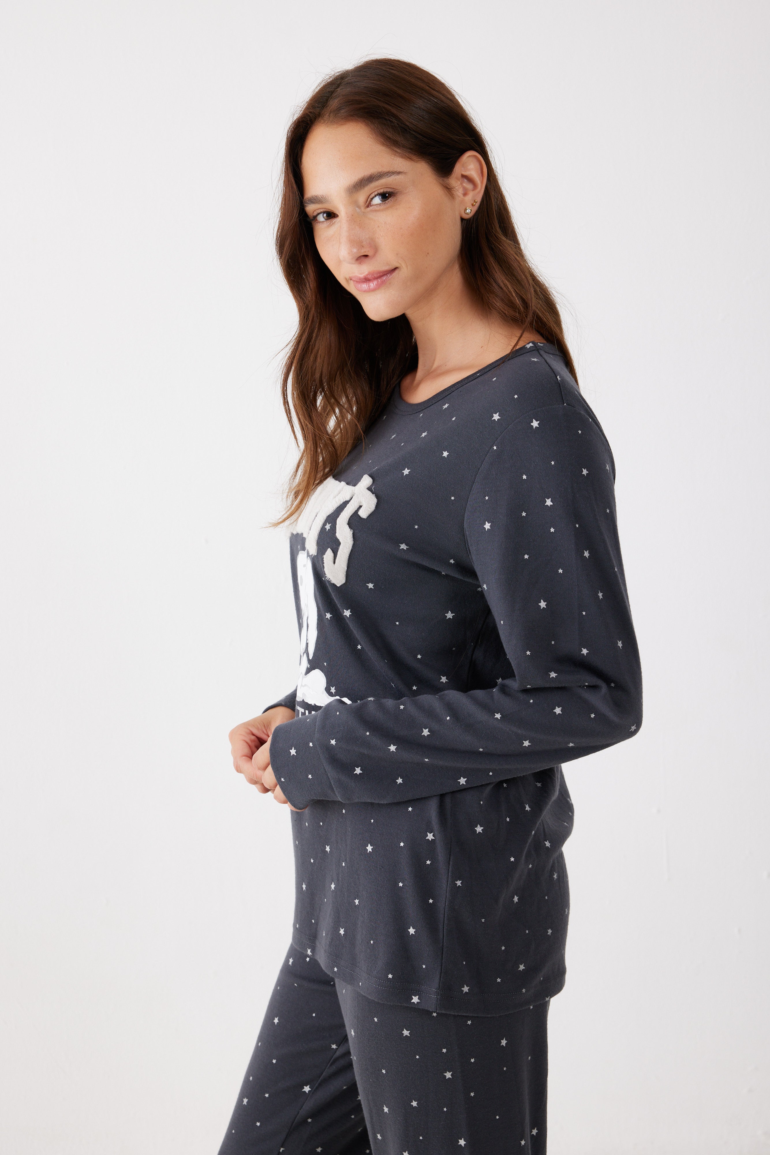 פיג'מה סנופי אינטרלוק