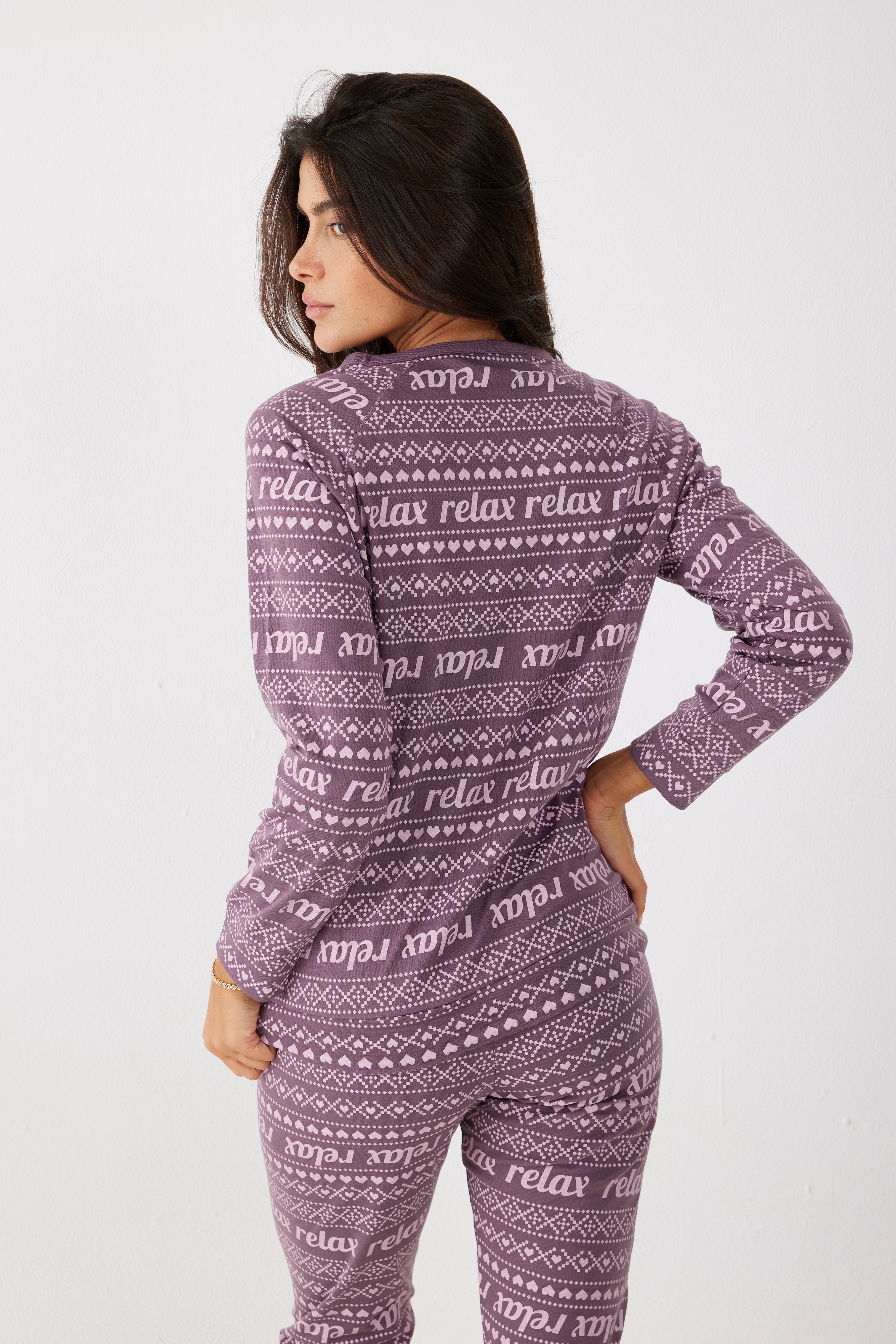 פיג'מה סנופי אינטרלוק