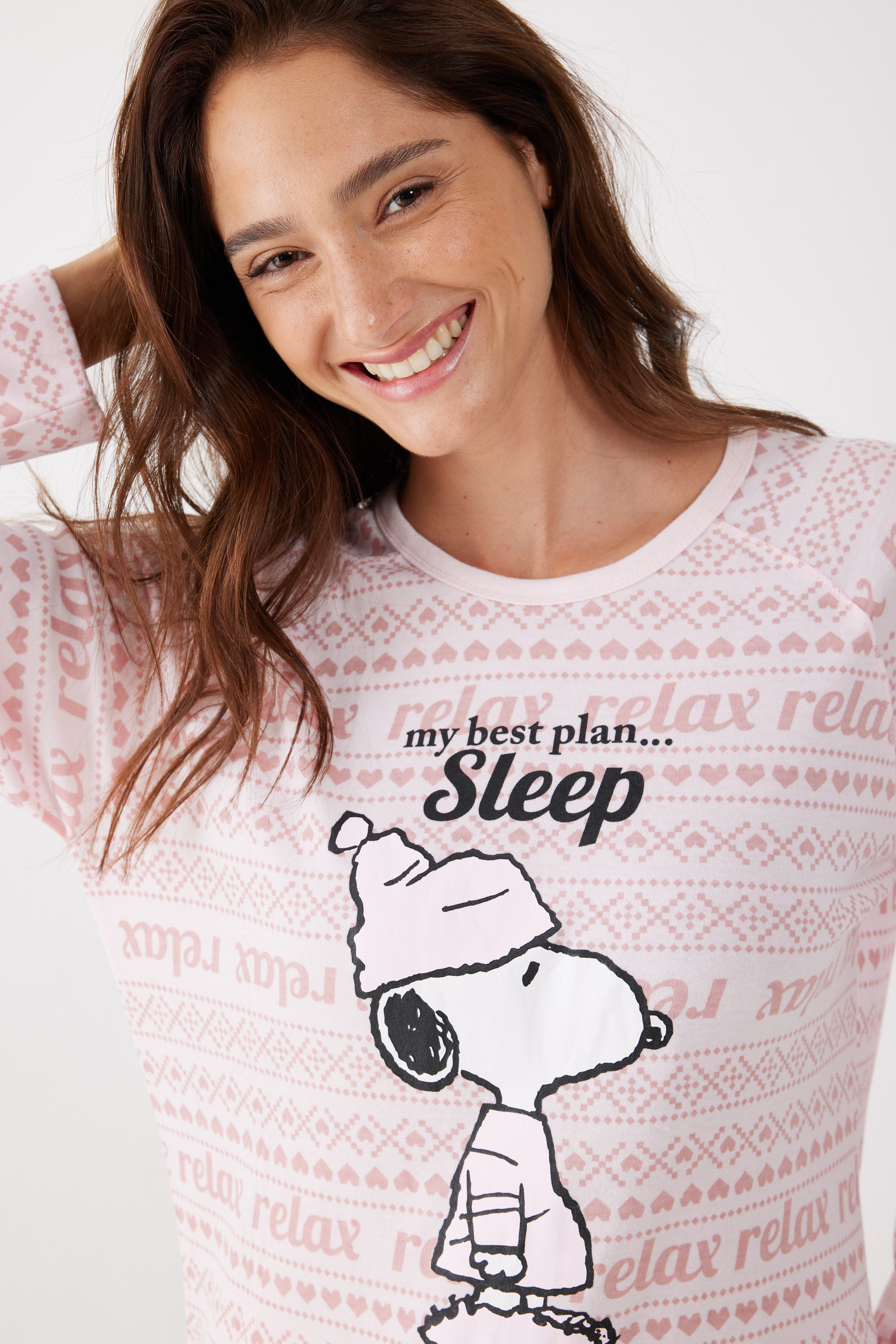 פיג'מה סנופי אינטרלוק