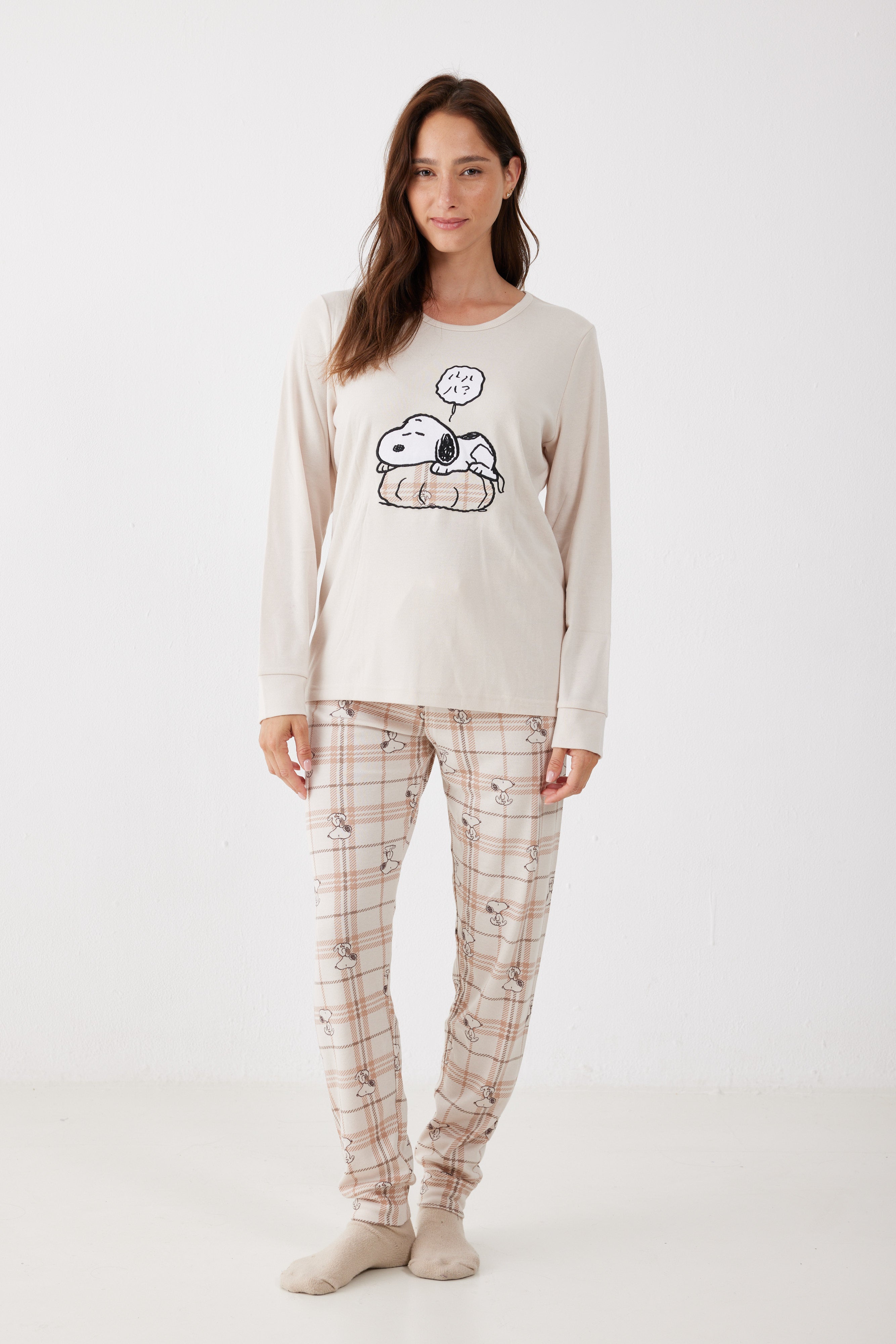 פיג'מה סנופי אינטרלוק