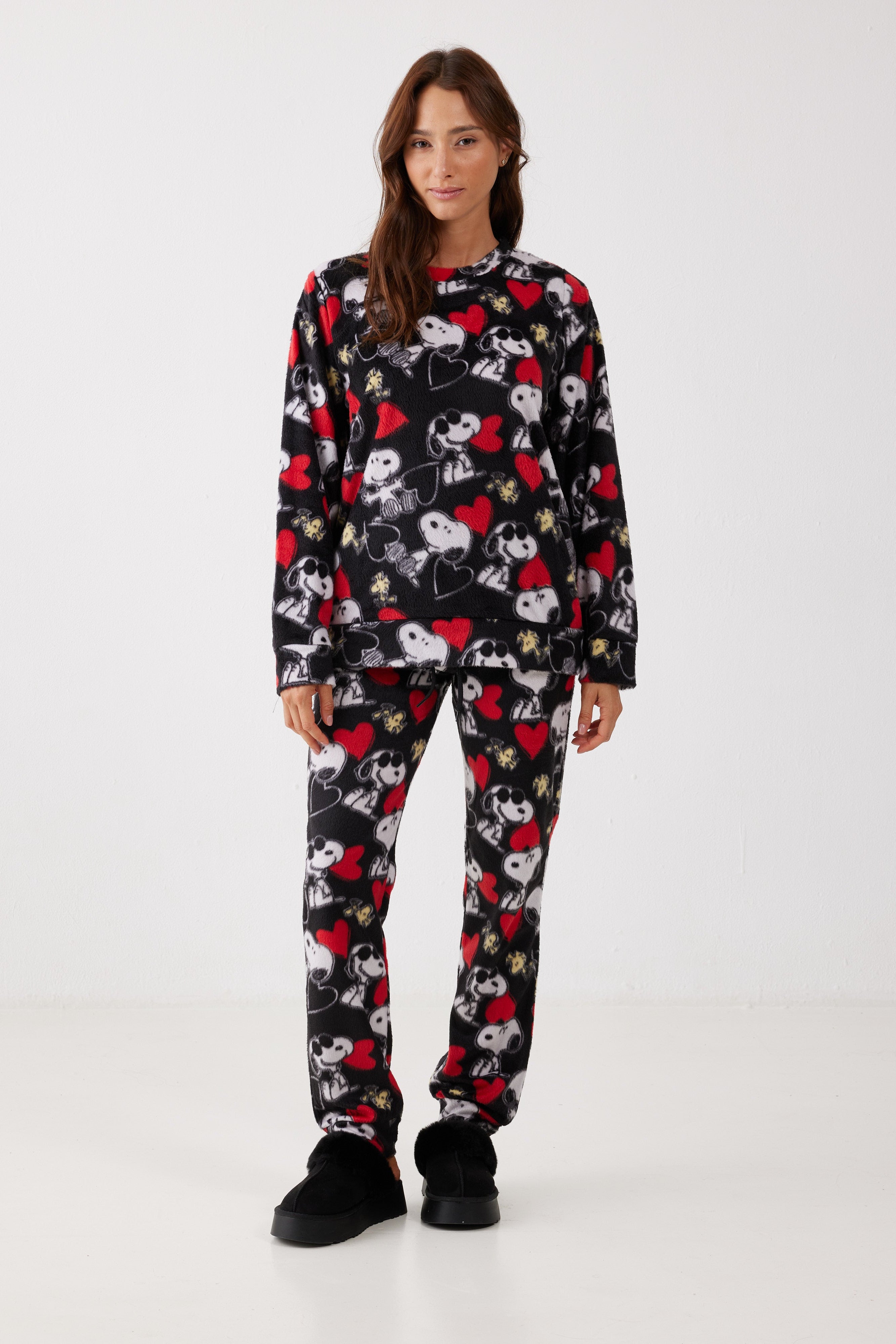 פיג'מה סנופי מינק