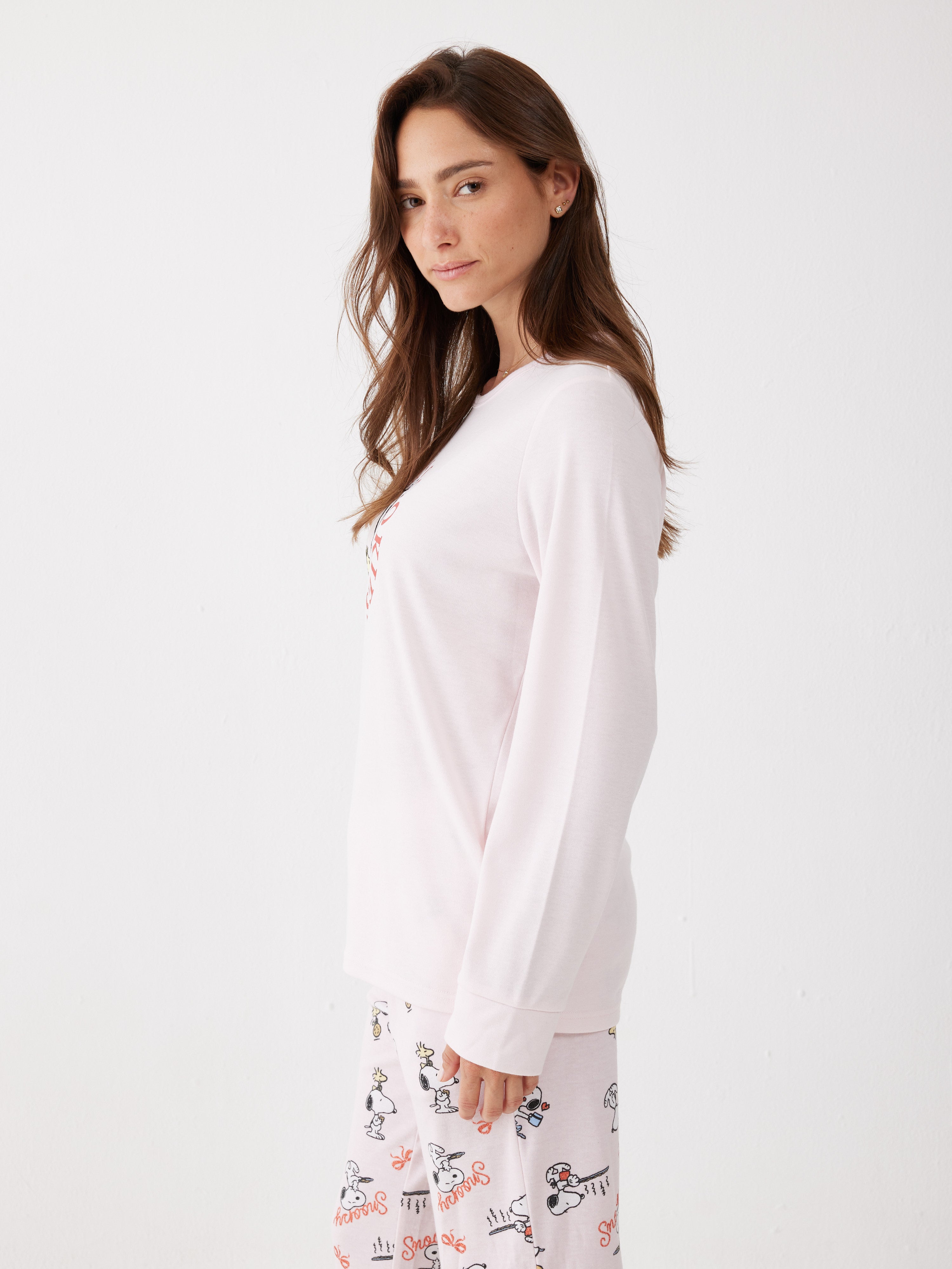 פיג'מת סנופי אינטרלוק