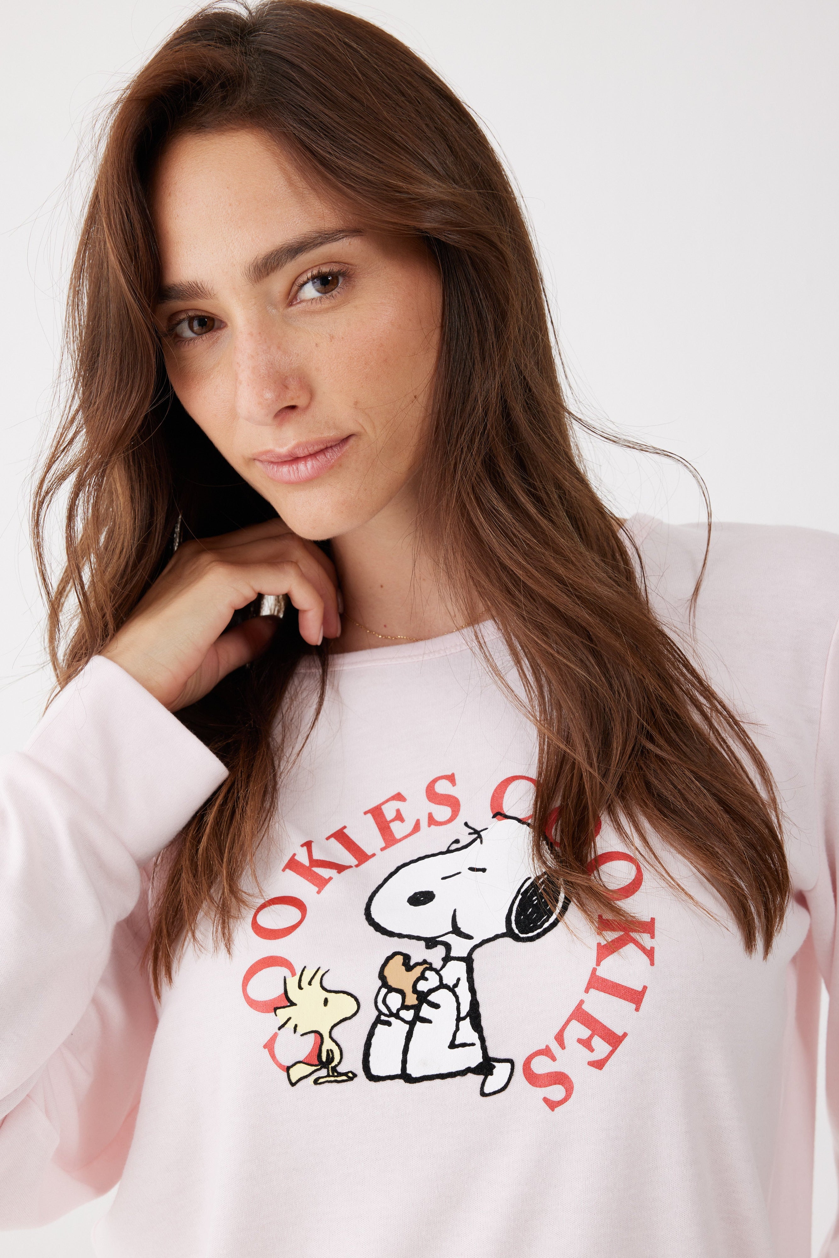 פיג'מת סנופי אינטרלוק