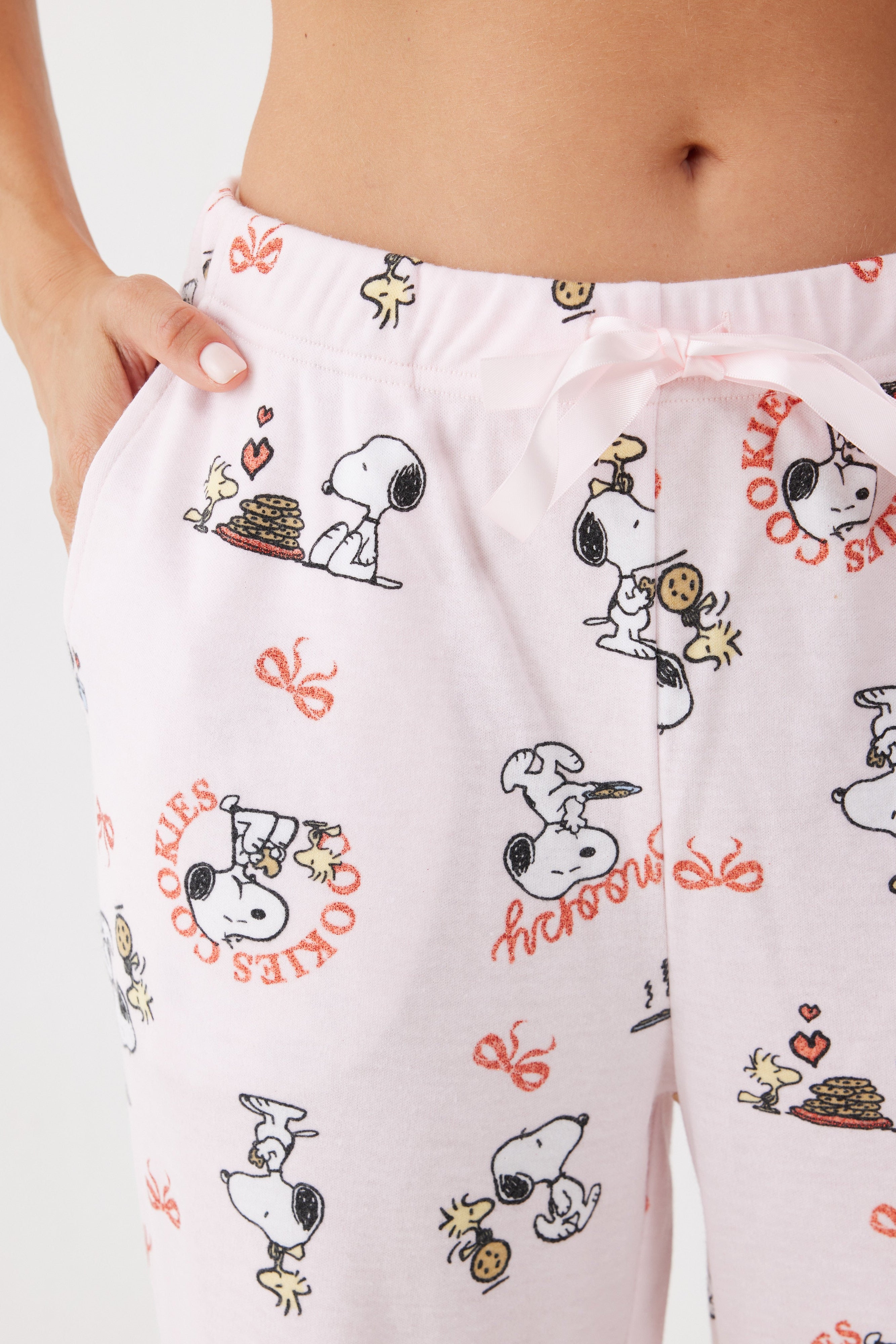 פיג'מת סנופי אינטרלוק