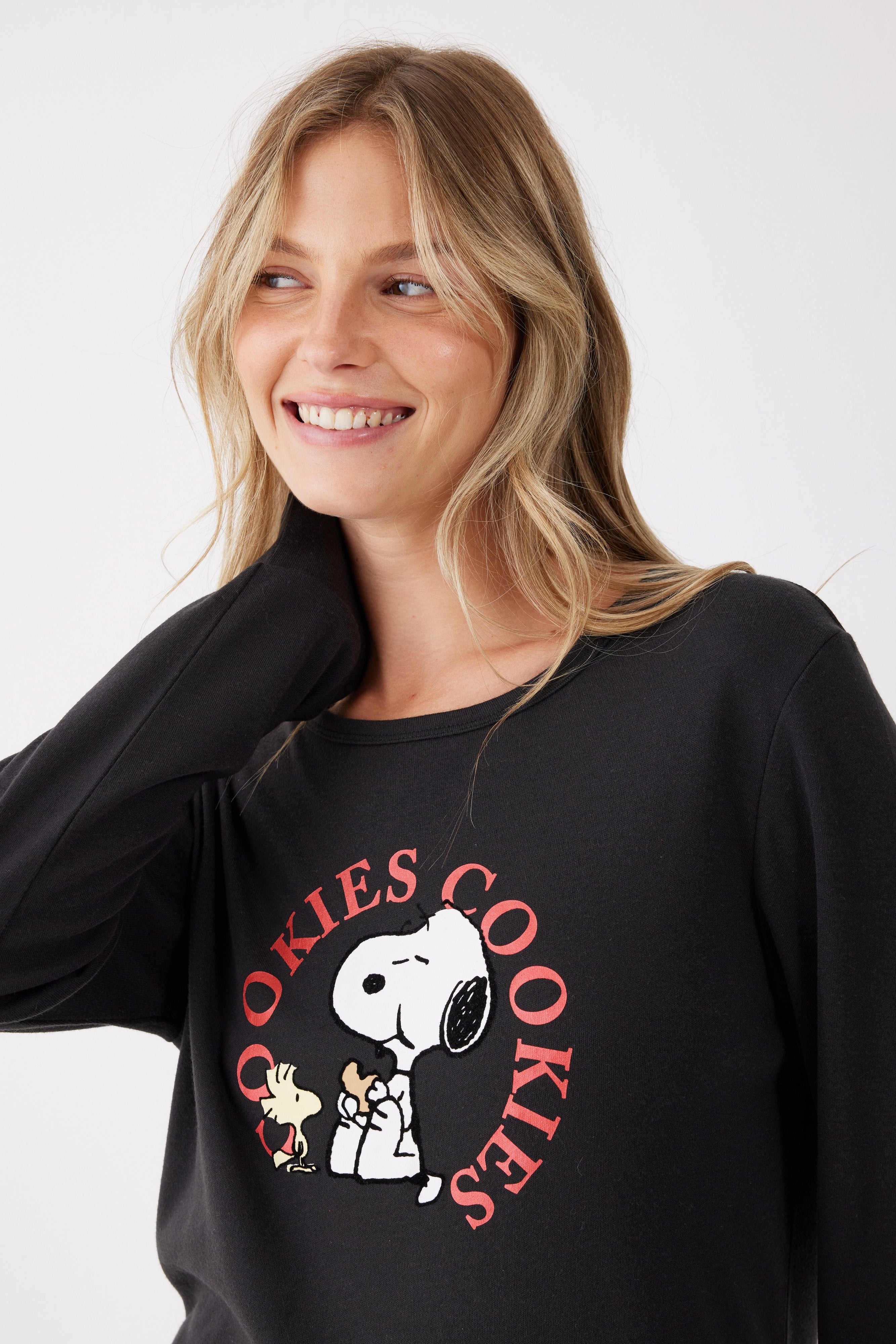 פיג'מת סנופי אינטרלוק